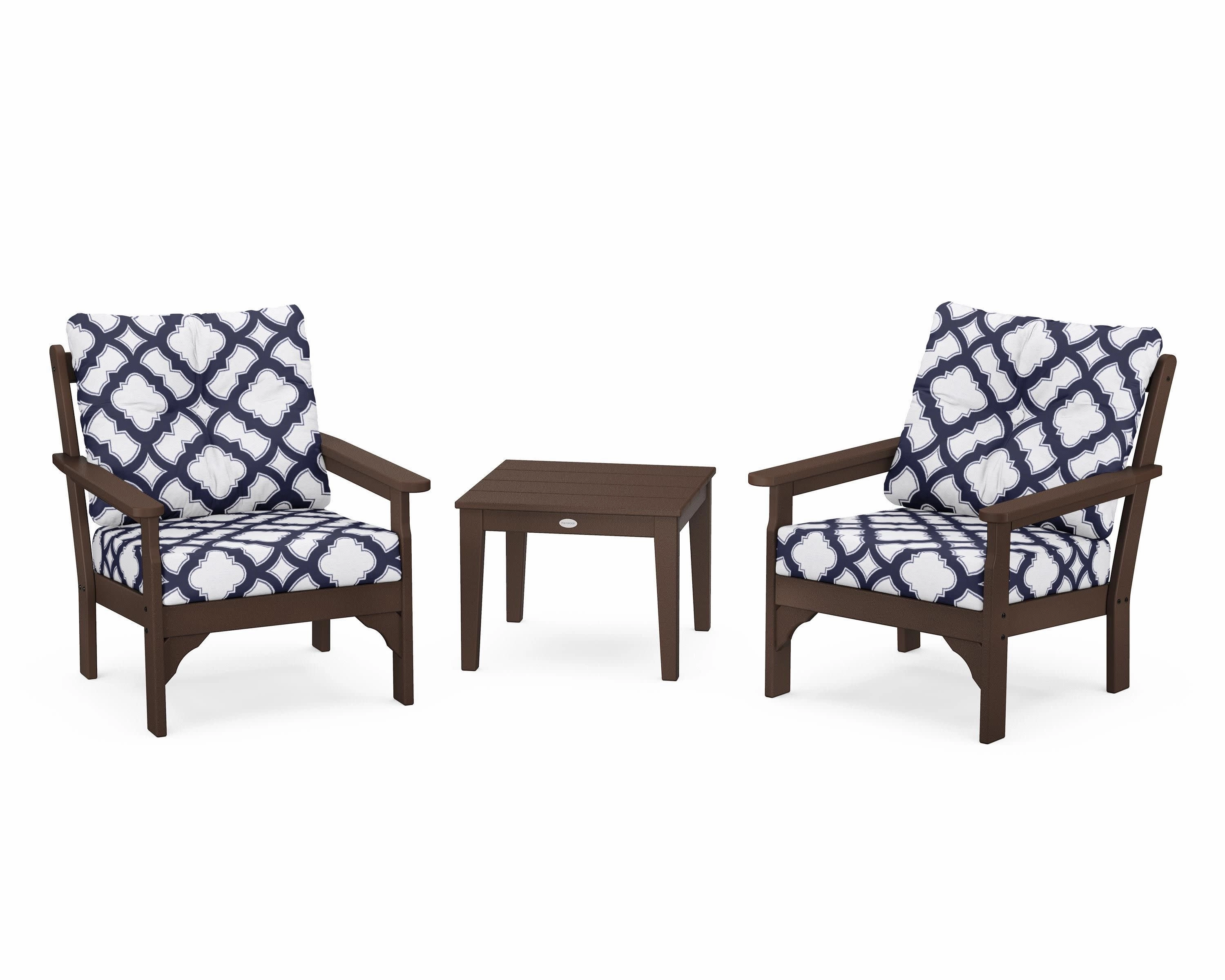 Vineyard 3-Piece Deep Seating Set
