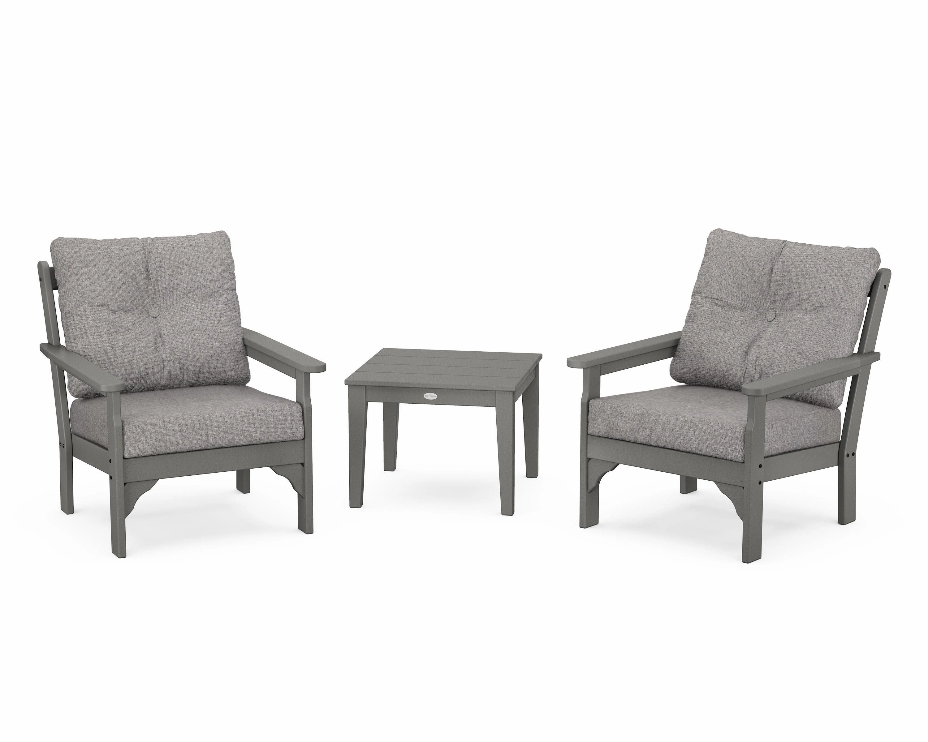 Vineyard 3-Piece Deep Seating Set