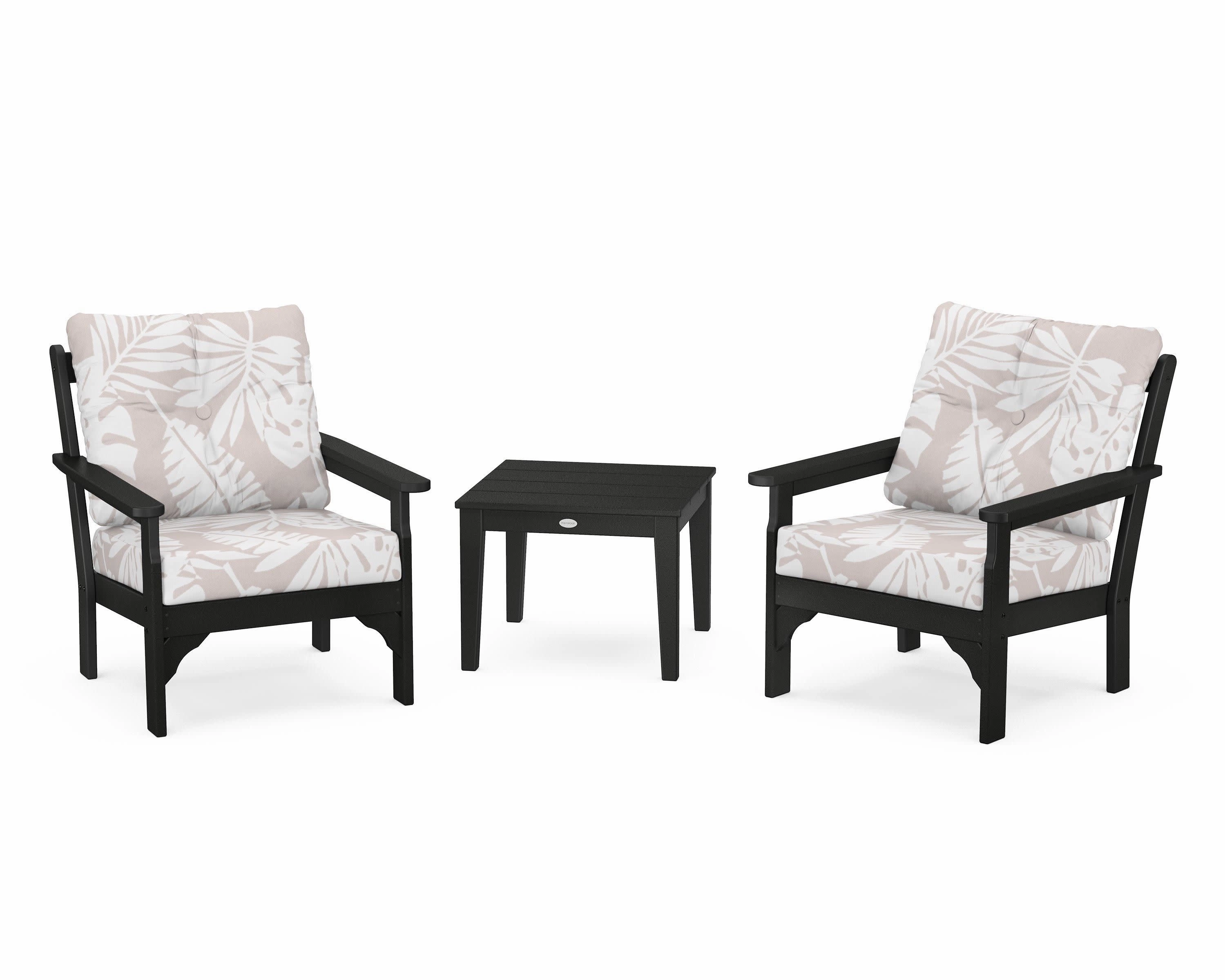 Vineyard 3-Piece Deep Seating Set
