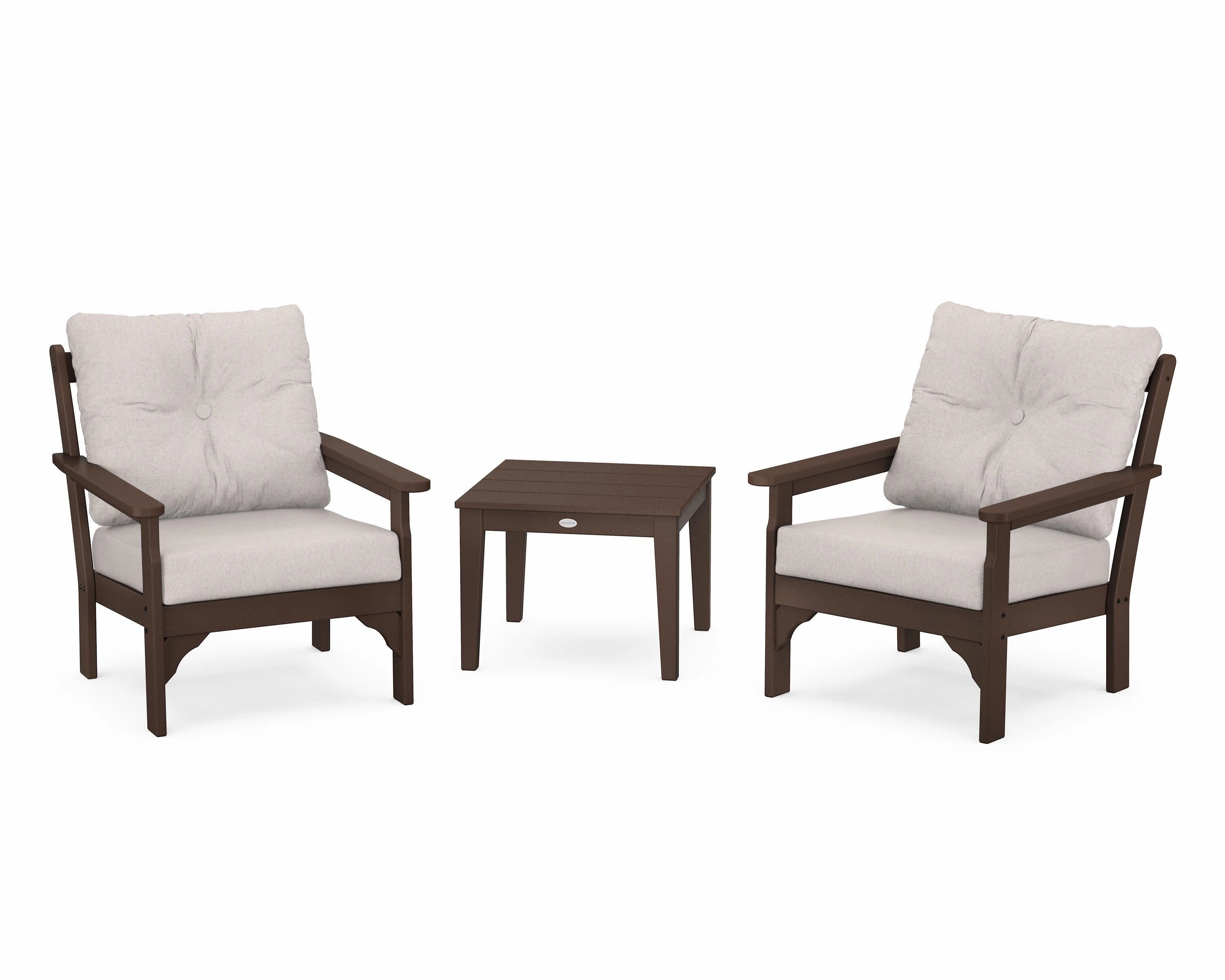 Vineyard 3-Piece Deep Seating Set