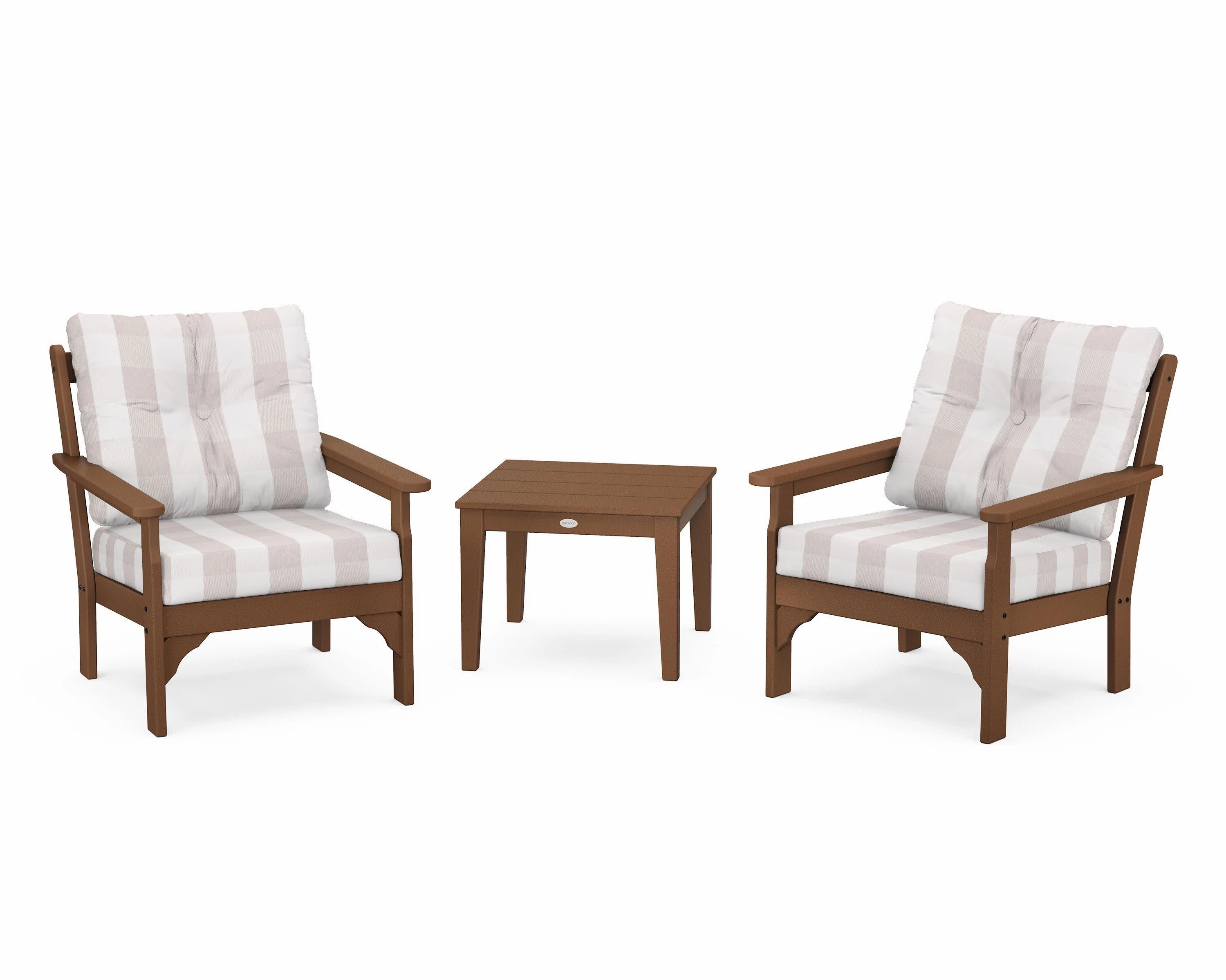 Vineyard 3-Piece Deep Seating Set