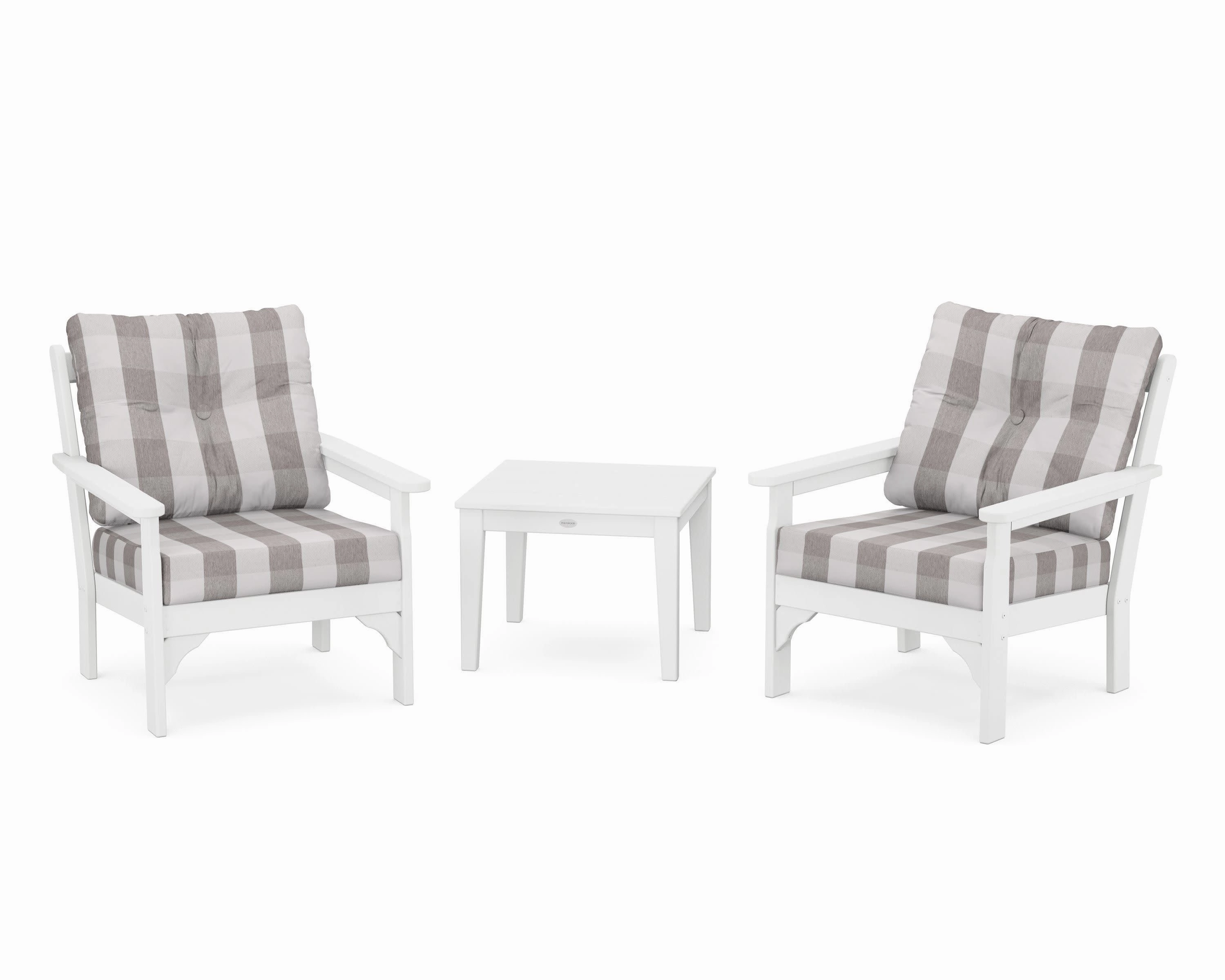Vineyard 3-Piece Deep Seating Set
