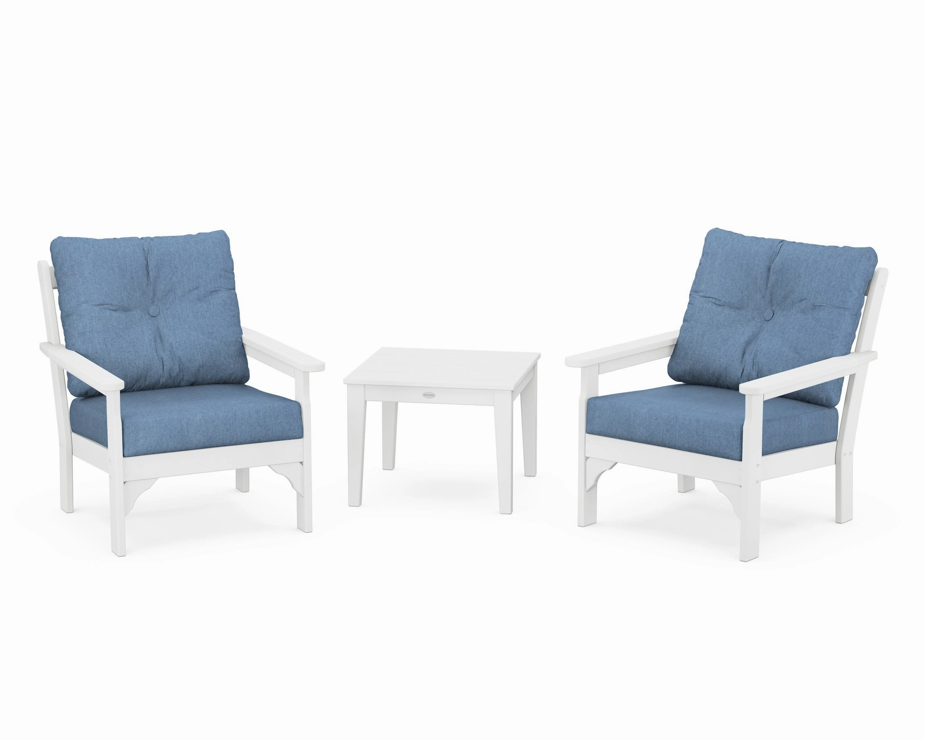 Vineyard 3-Piece Deep Seating Set