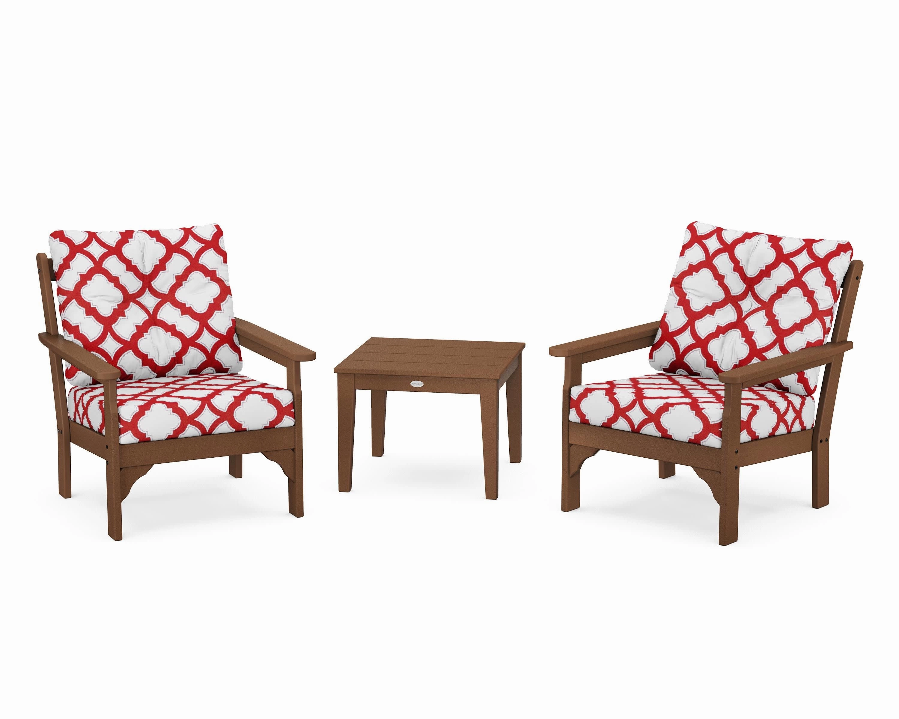 Vineyard 3-Piece Deep Seating Set