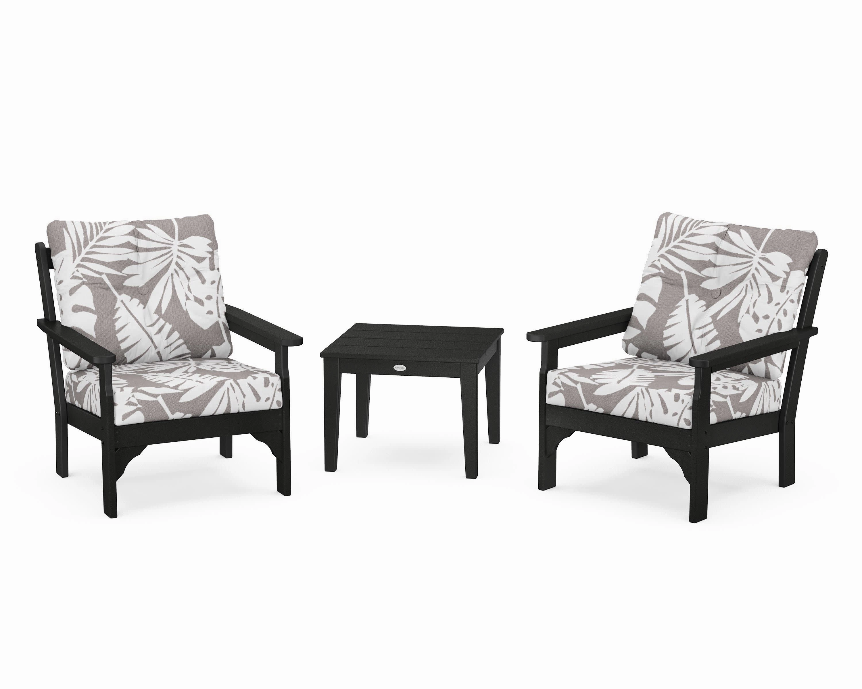 Vineyard 3-Piece Deep Seating Set
