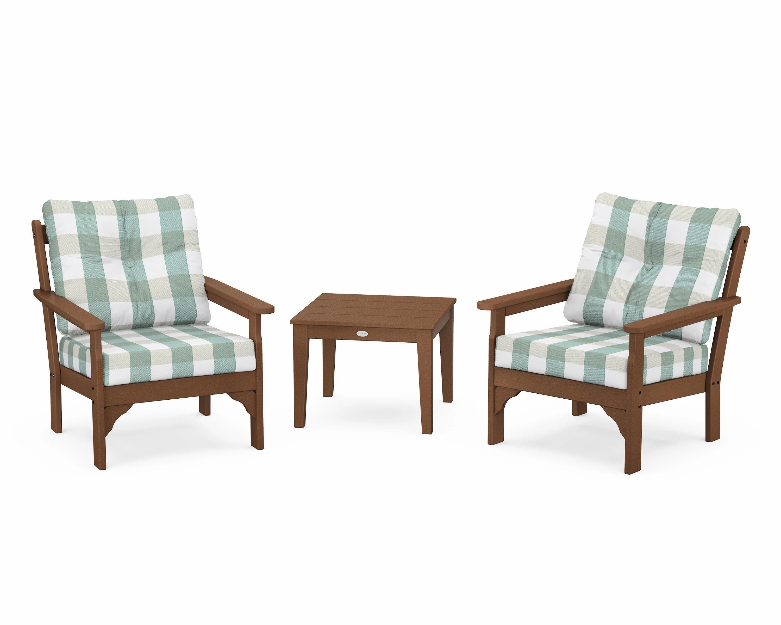 Vineyard 3-Piece Deep Seating Set