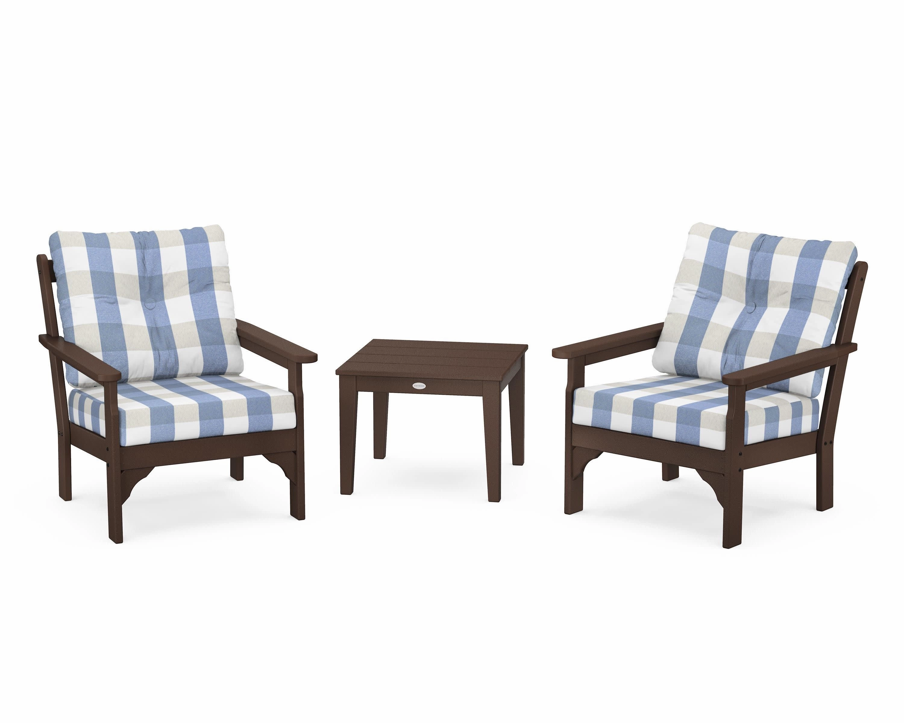 Vineyard 3-Piece Deep Seating Set