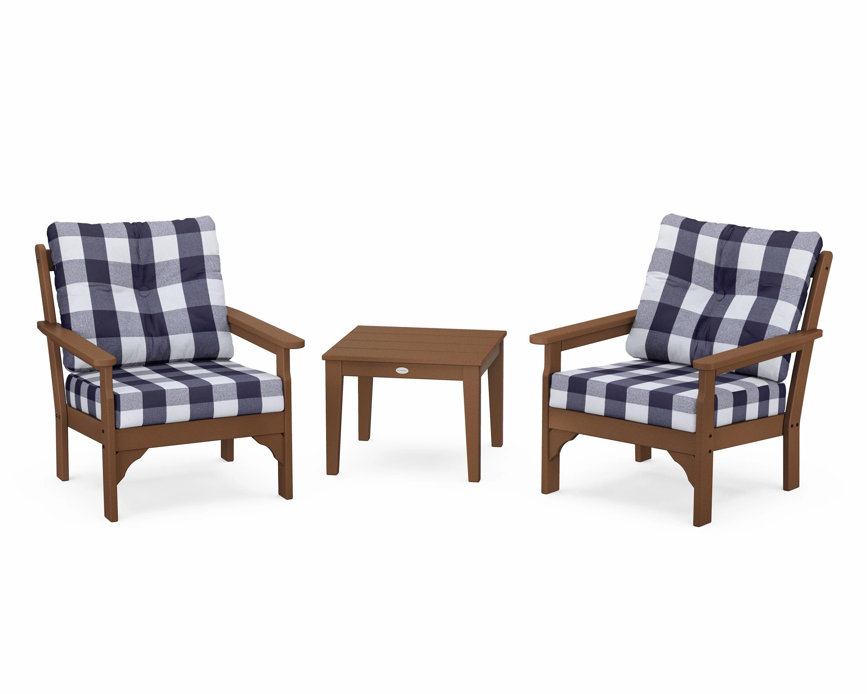 Vineyard 3-Piece Deep Seating Set