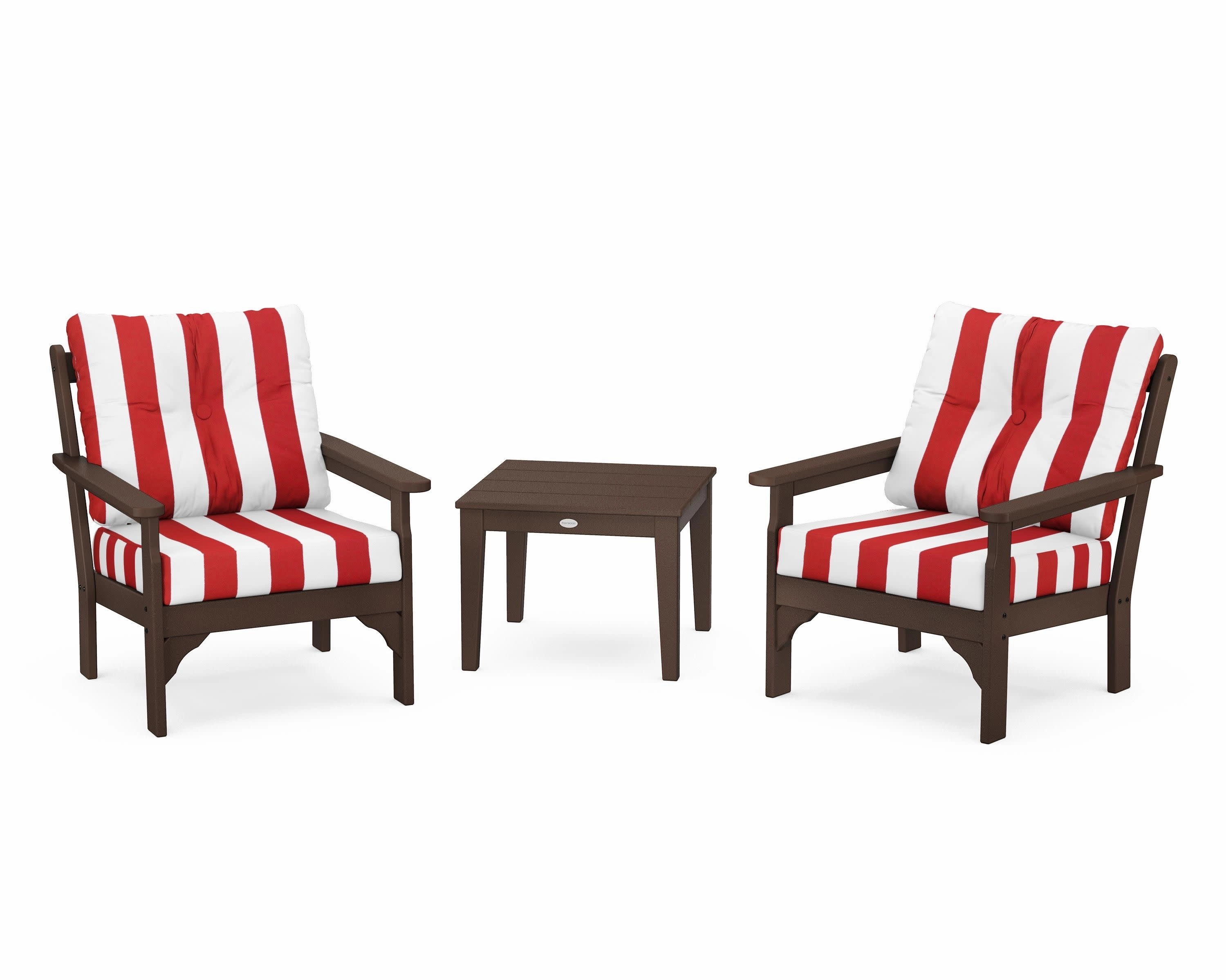 Vineyard 3-Piece Deep Seating Set