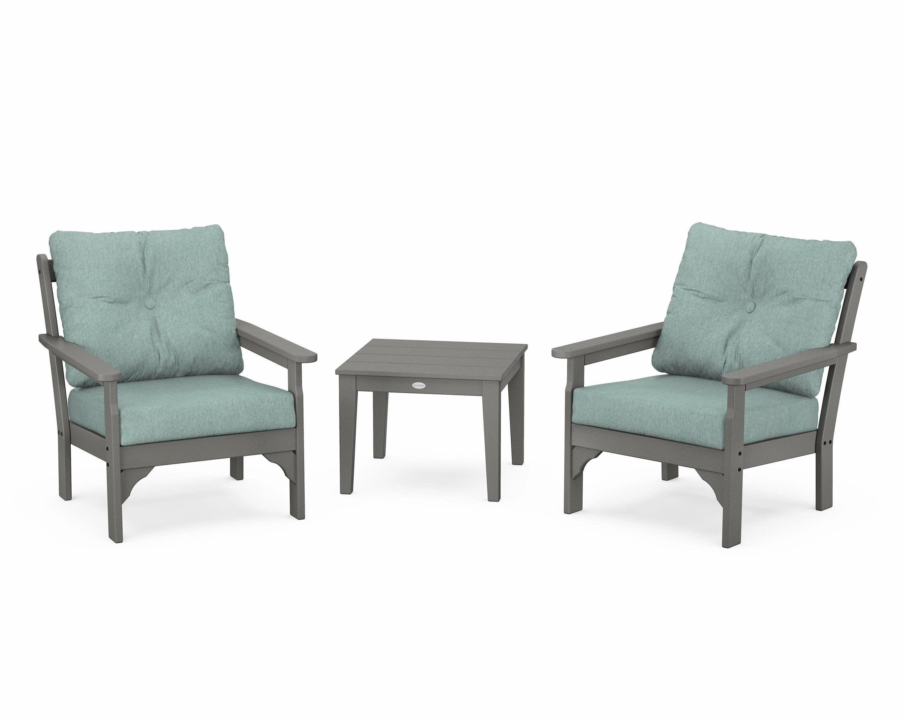 Vineyard 3-Piece Deep Seating Set