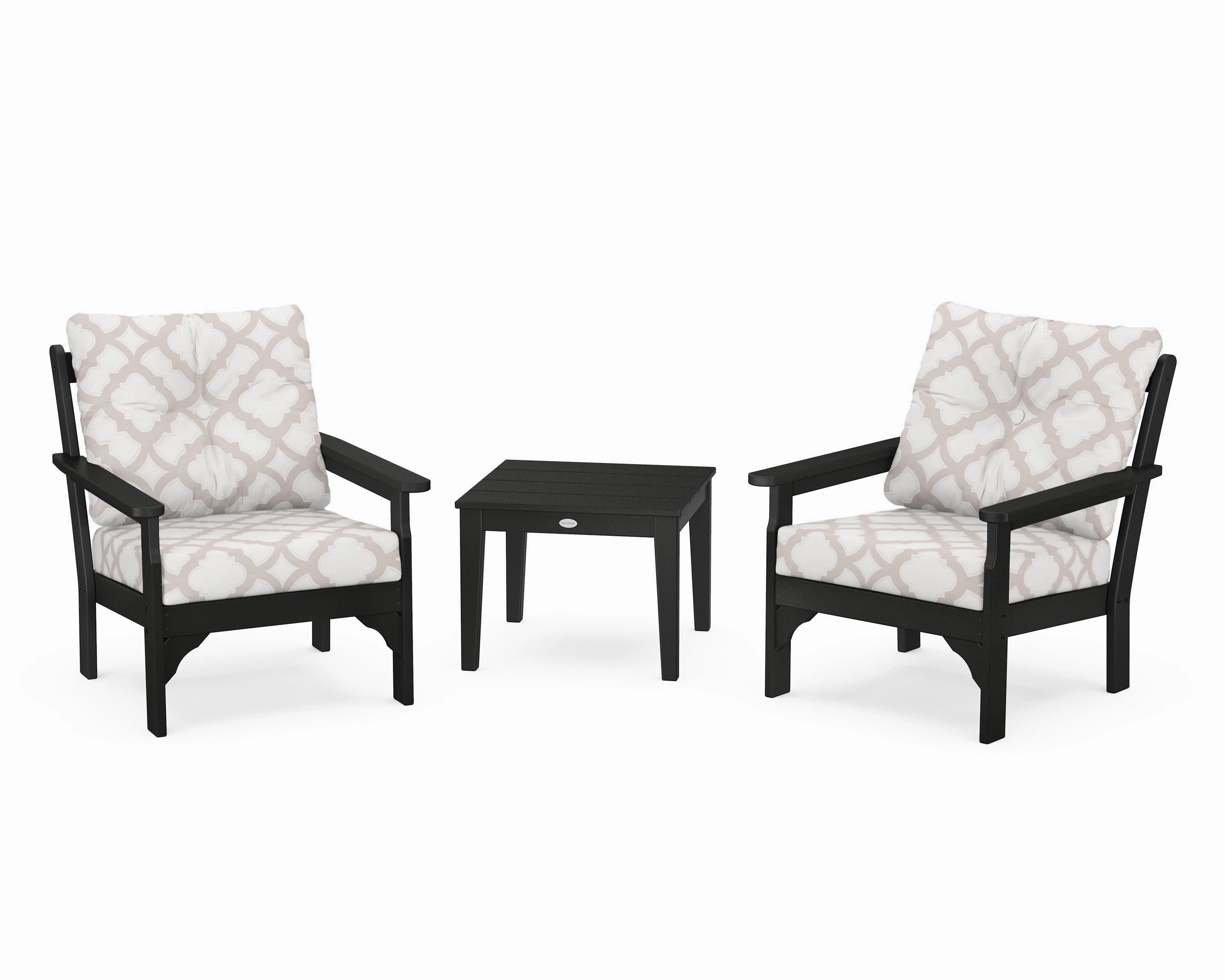 Vineyard 3-Piece Deep Seating Set