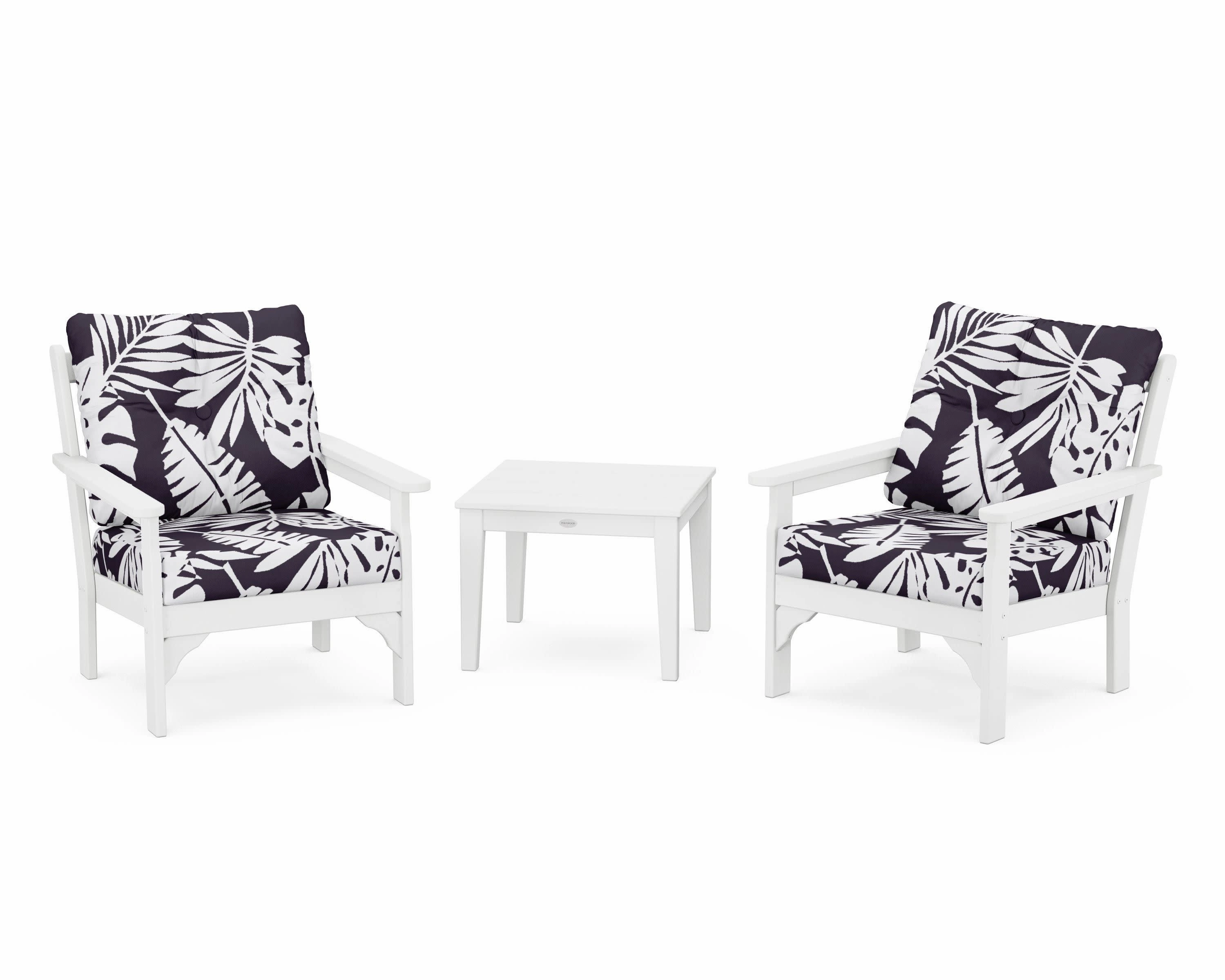 Vineyard 3-Piece Deep Seating Set