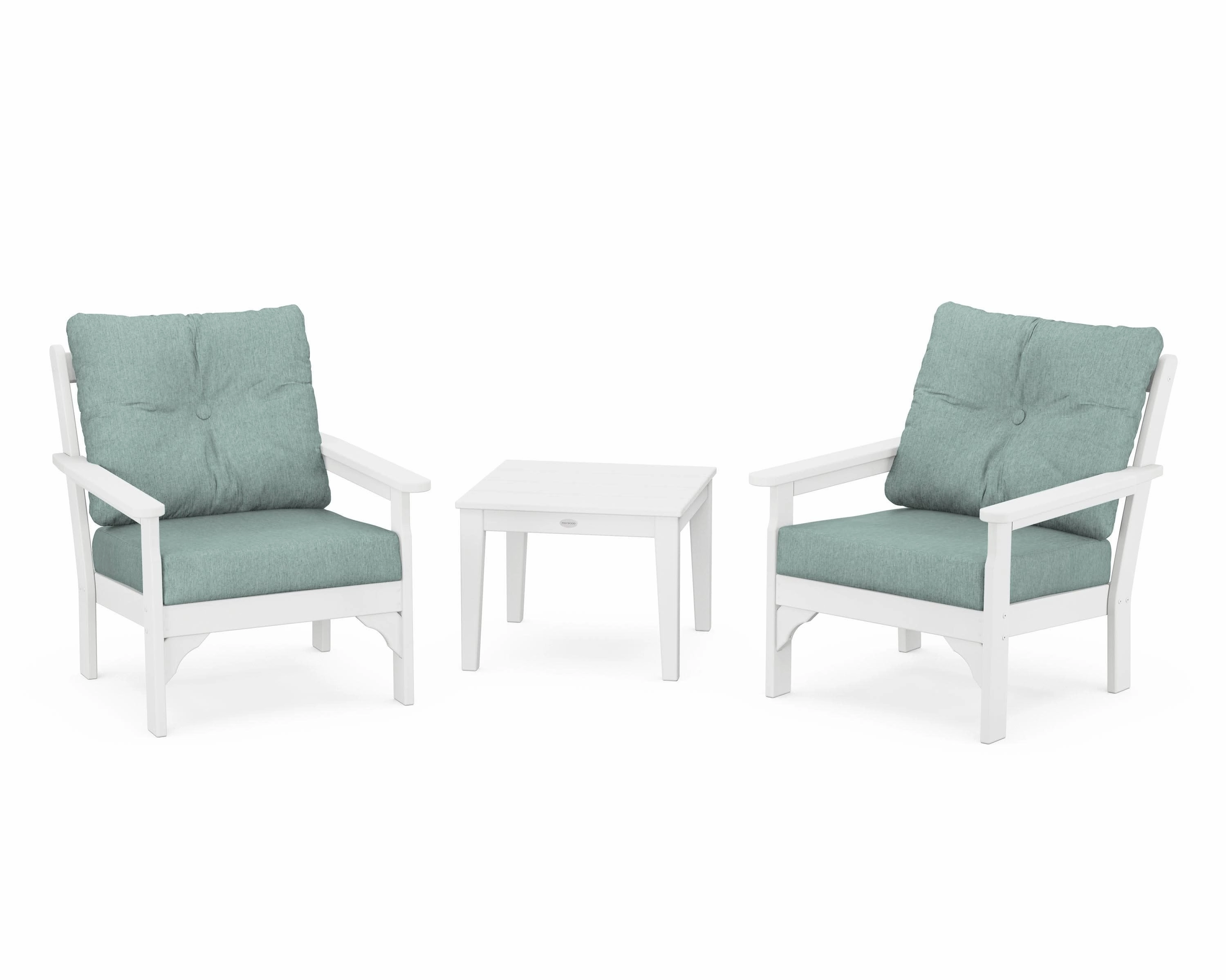 Vineyard 3-Piece Deep Seating Set