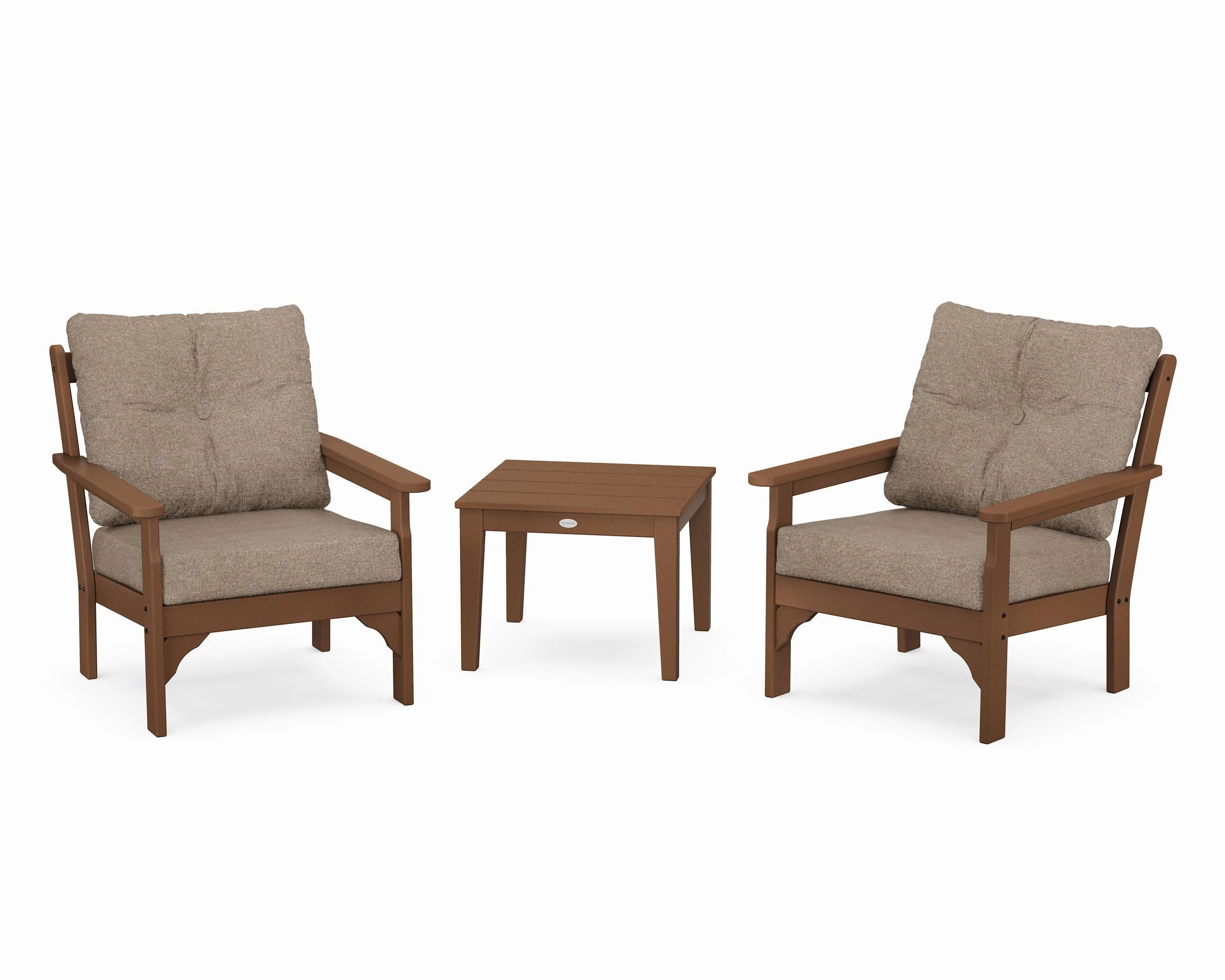 Vineyard 3-Piece Deep Seating Set