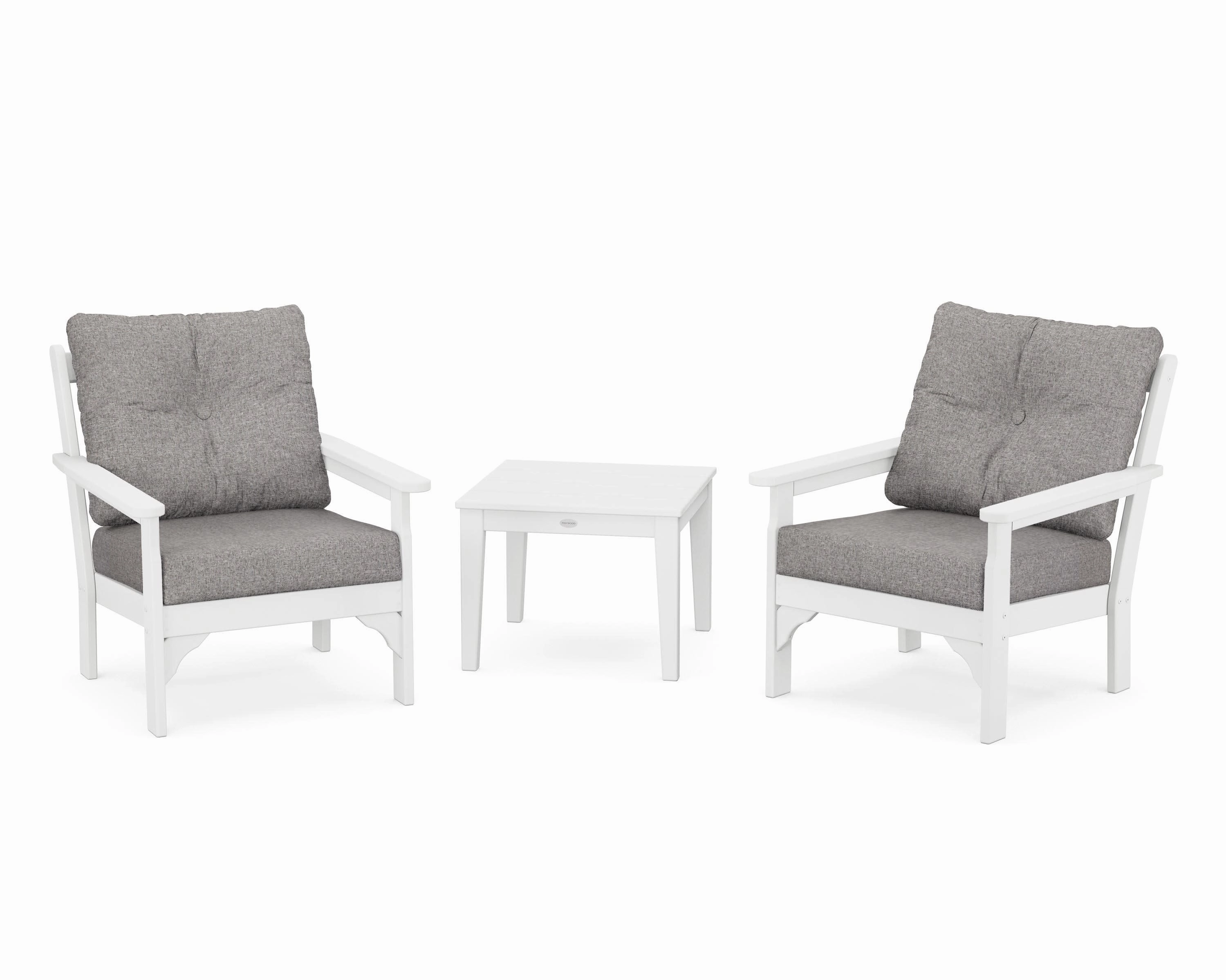 Vineyard 3-Piece Deep Seating Set