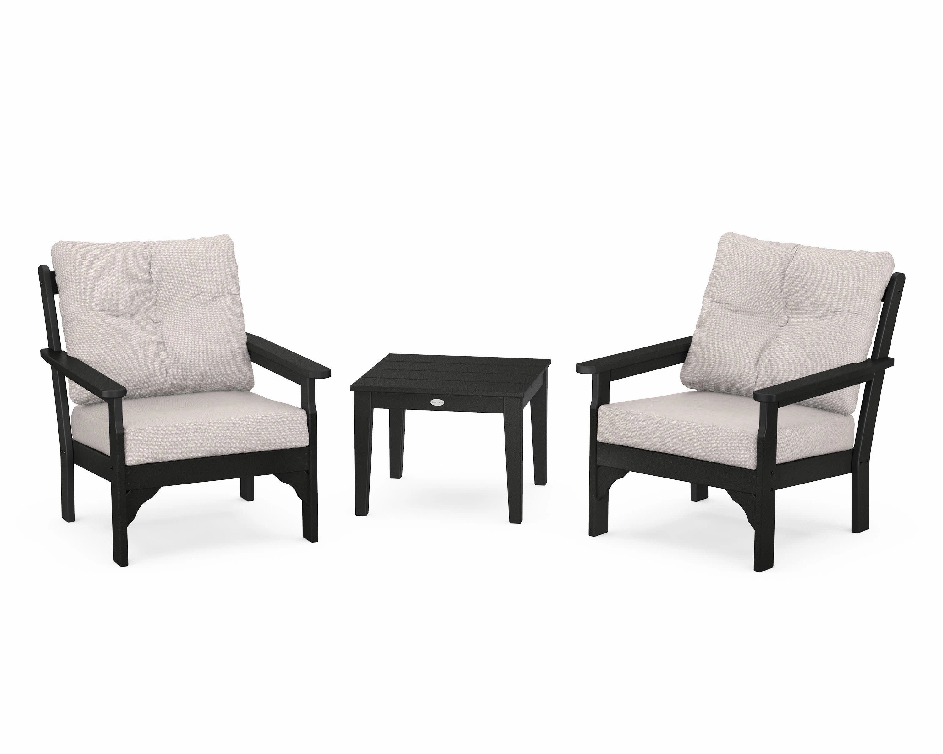 Vineyard 3-Piece Deep Seating Set