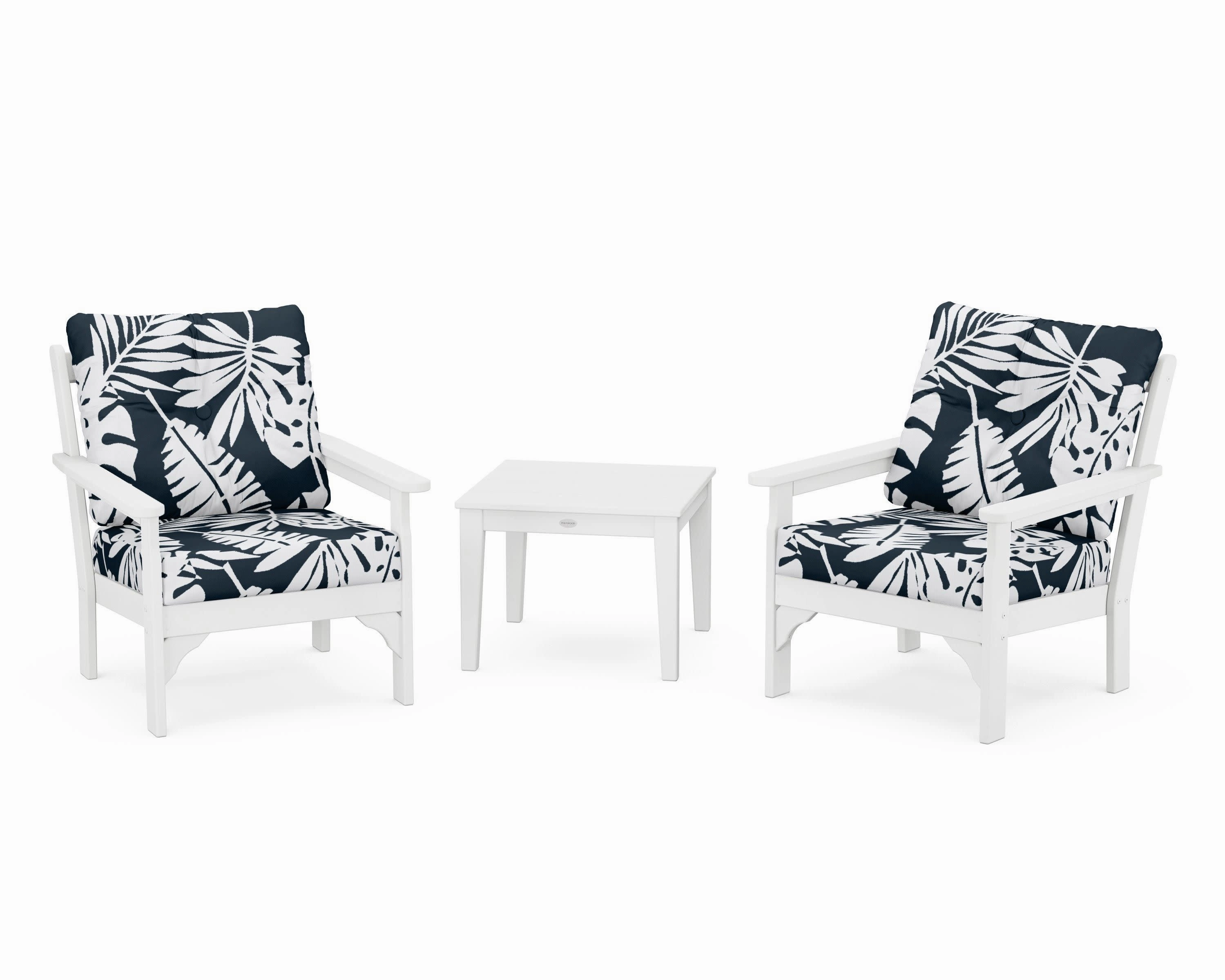 Vineyard 3-Piece Deep Seating Set