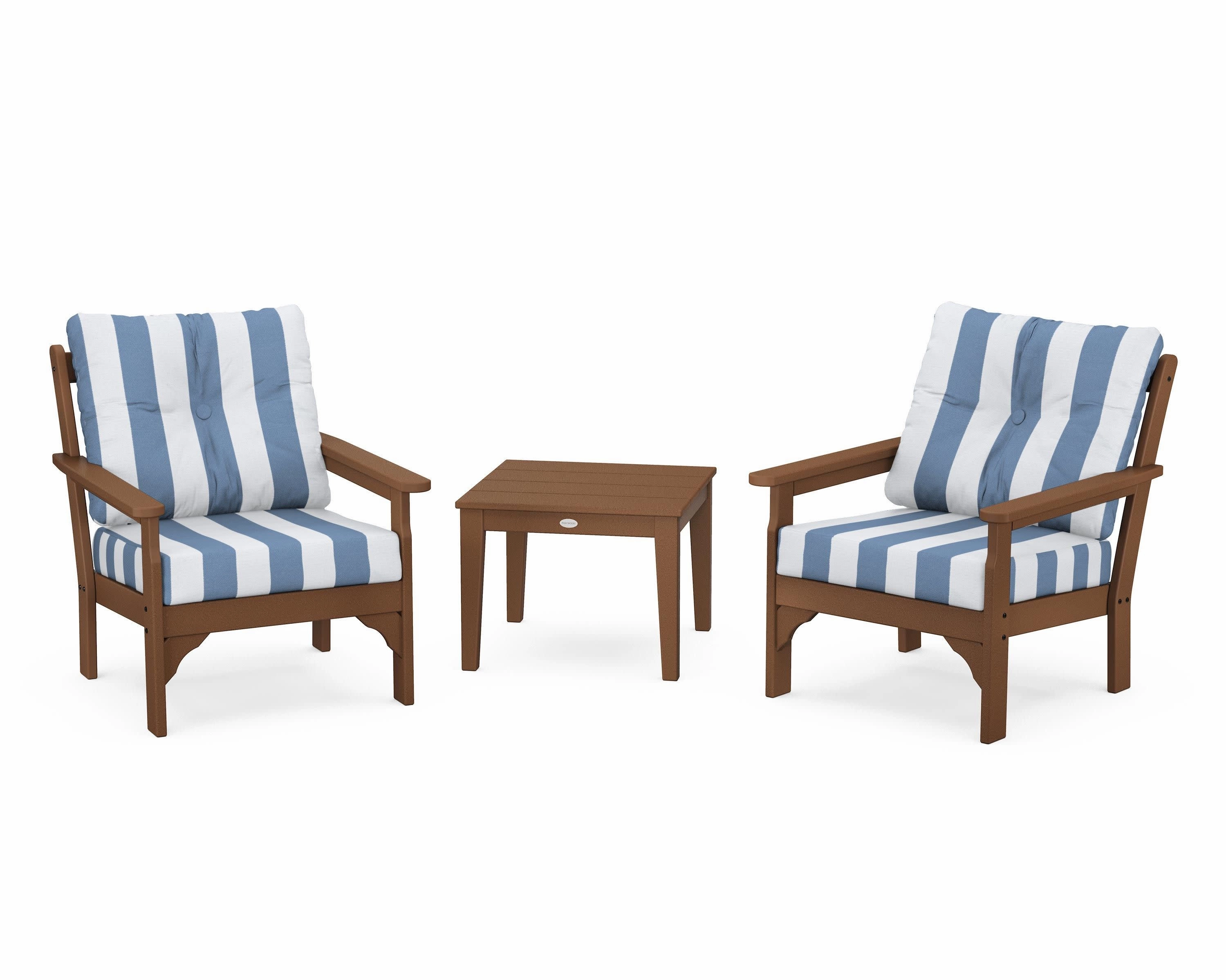 Vineyard 3-Piece Deep Seating Set