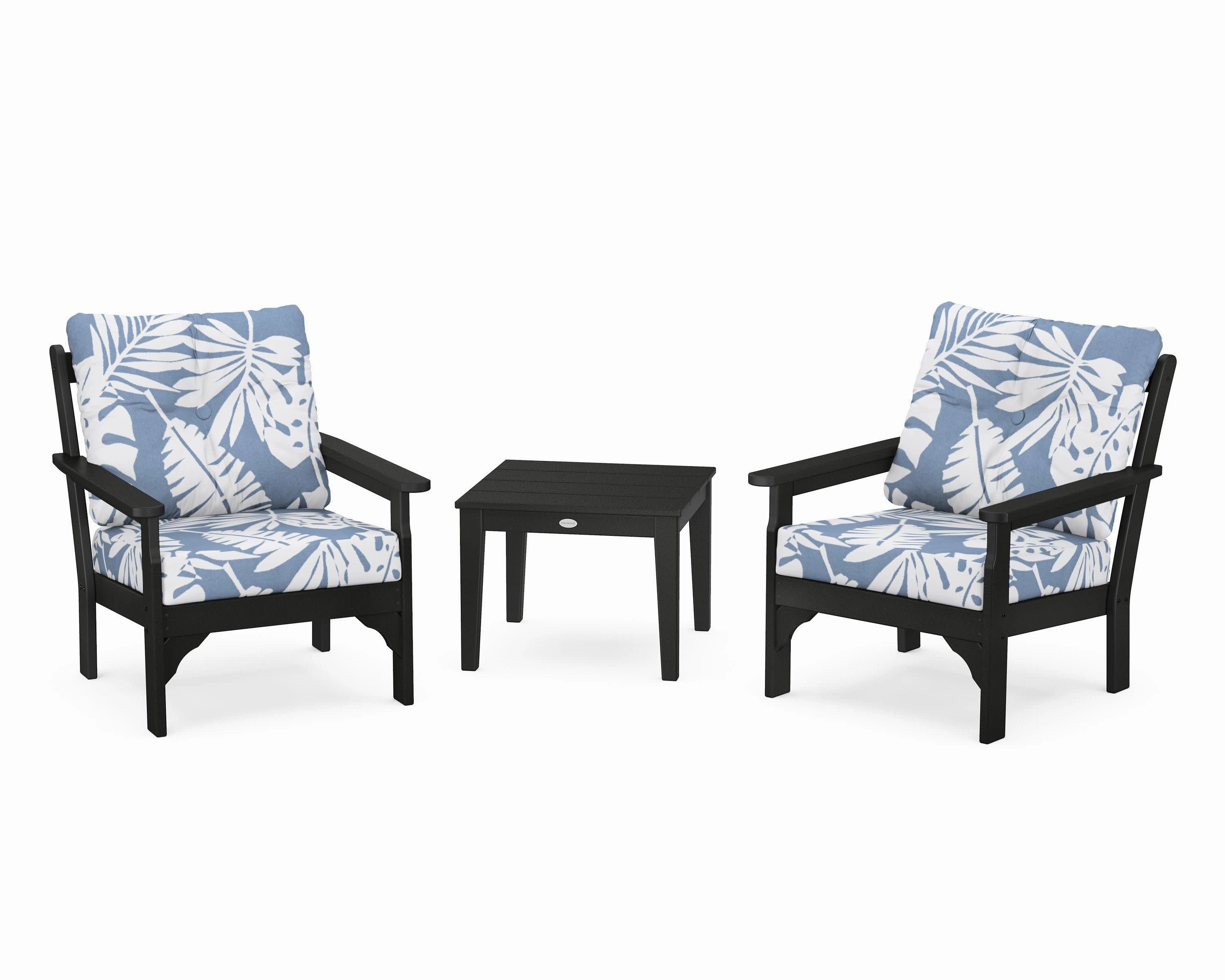 Vineyard 3-Piece Deep Seating Set