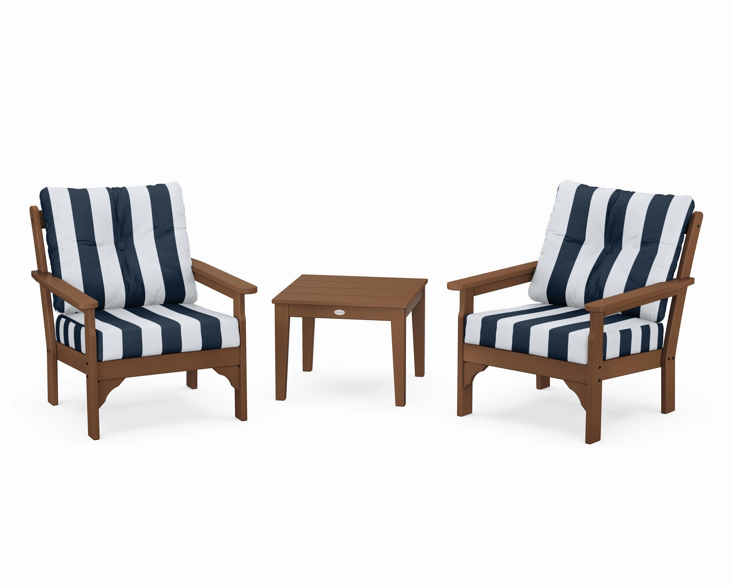 Vineyard 3-Piece Deep Seating Set