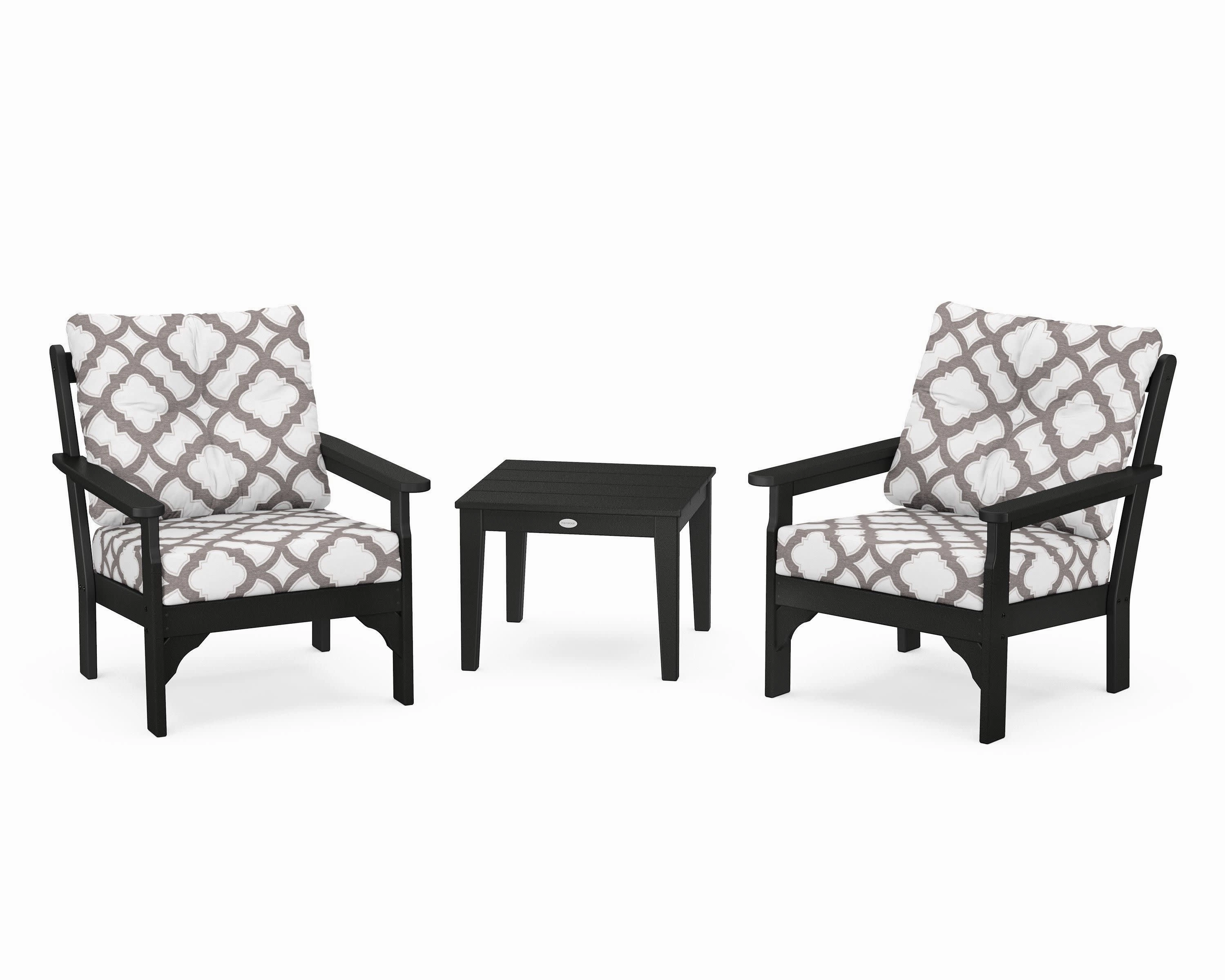 Vineyard 3-Piece Deep Seating Set