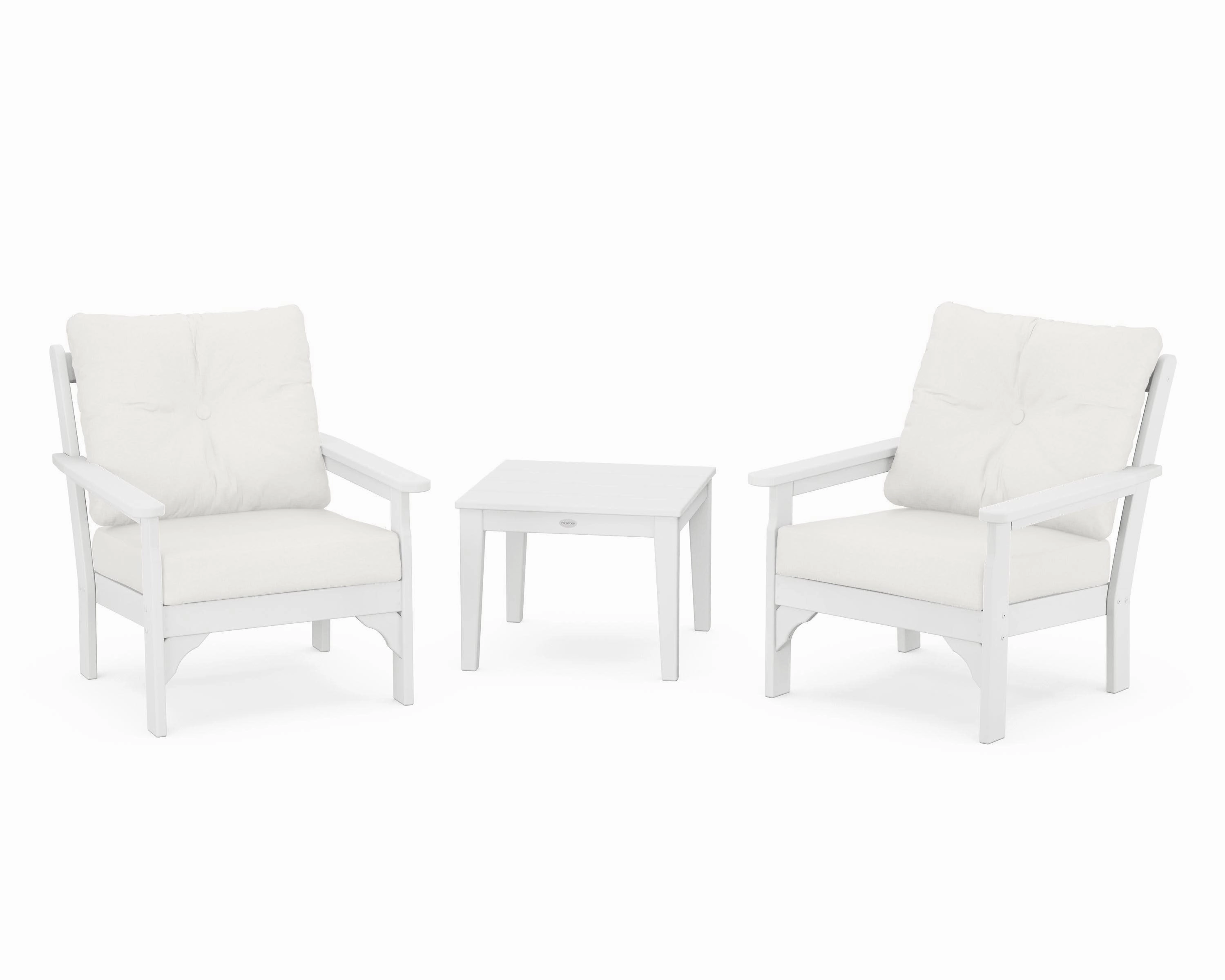 Vineyard 3-Piece Deep Seating Set