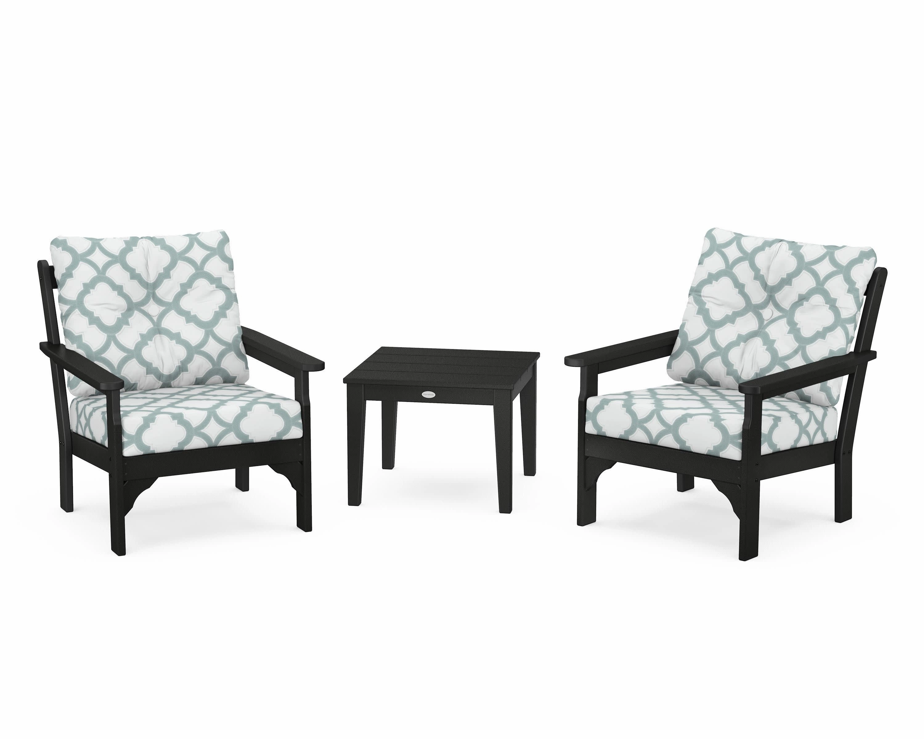 Vineyard 3-Piece Deep Seating Set
