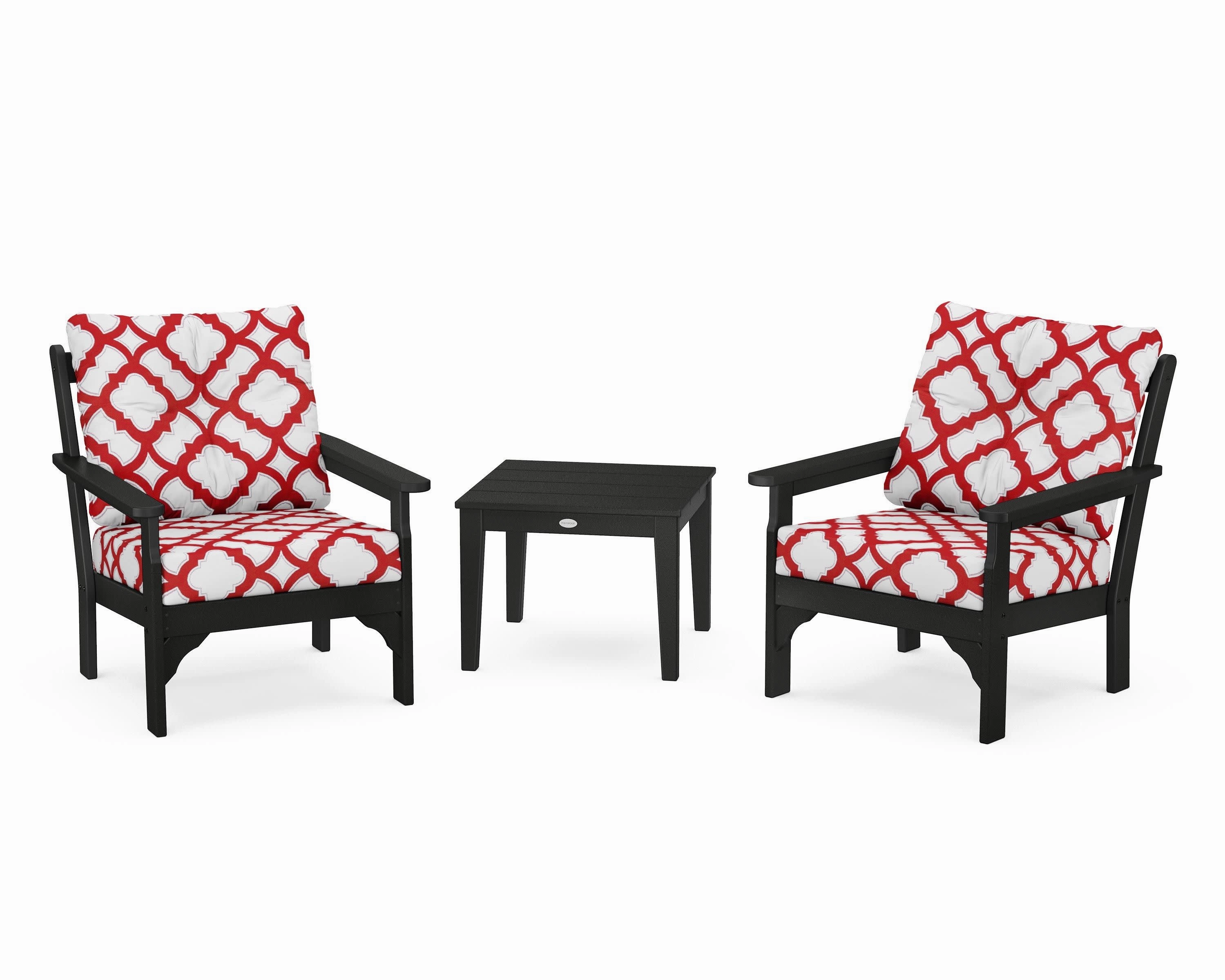 Vineyard 3-Piece Deep Seating Set