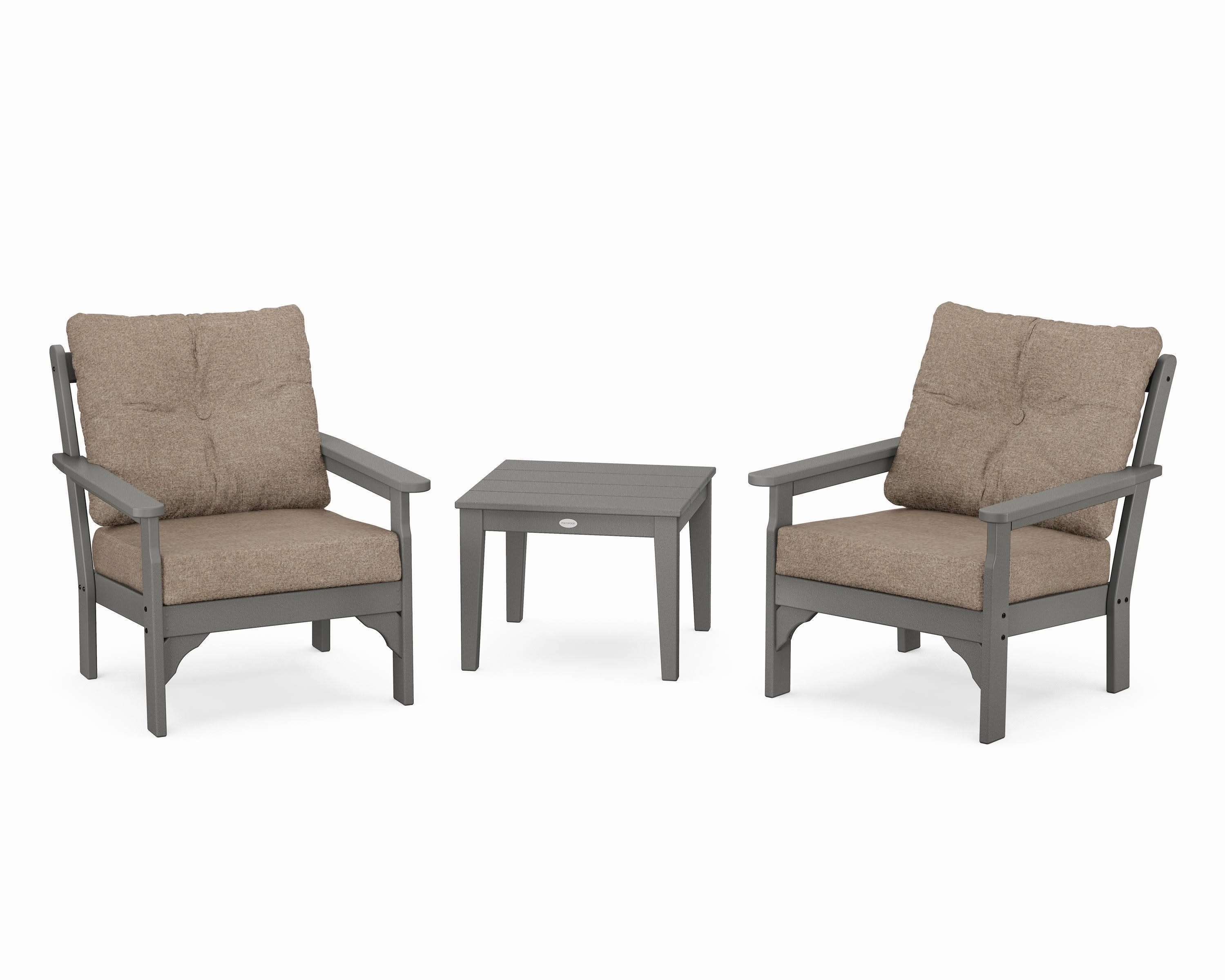 Vineyard 3-Piece Deep Seating Set