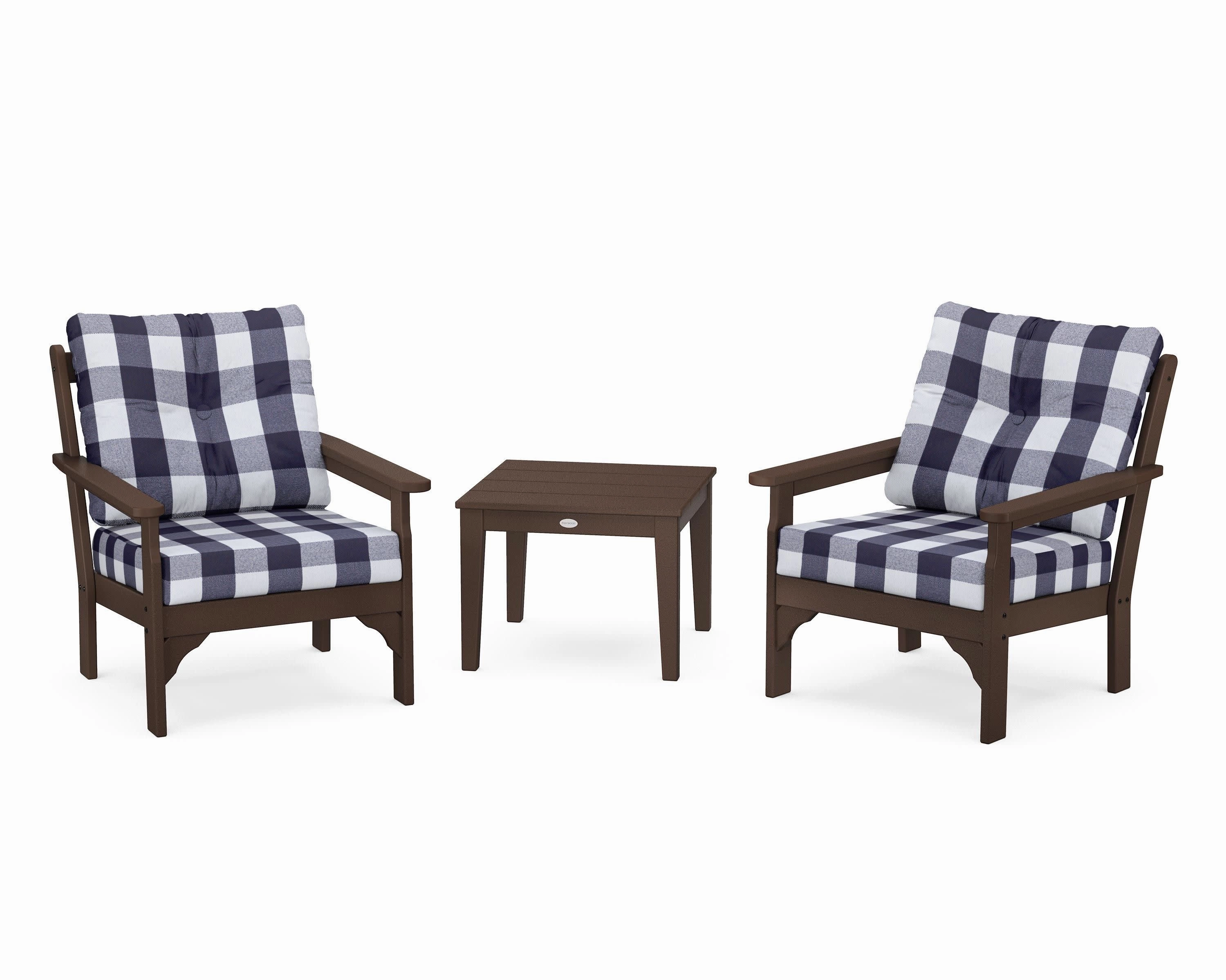 Vineyard 3-Piece Deep Seating Set