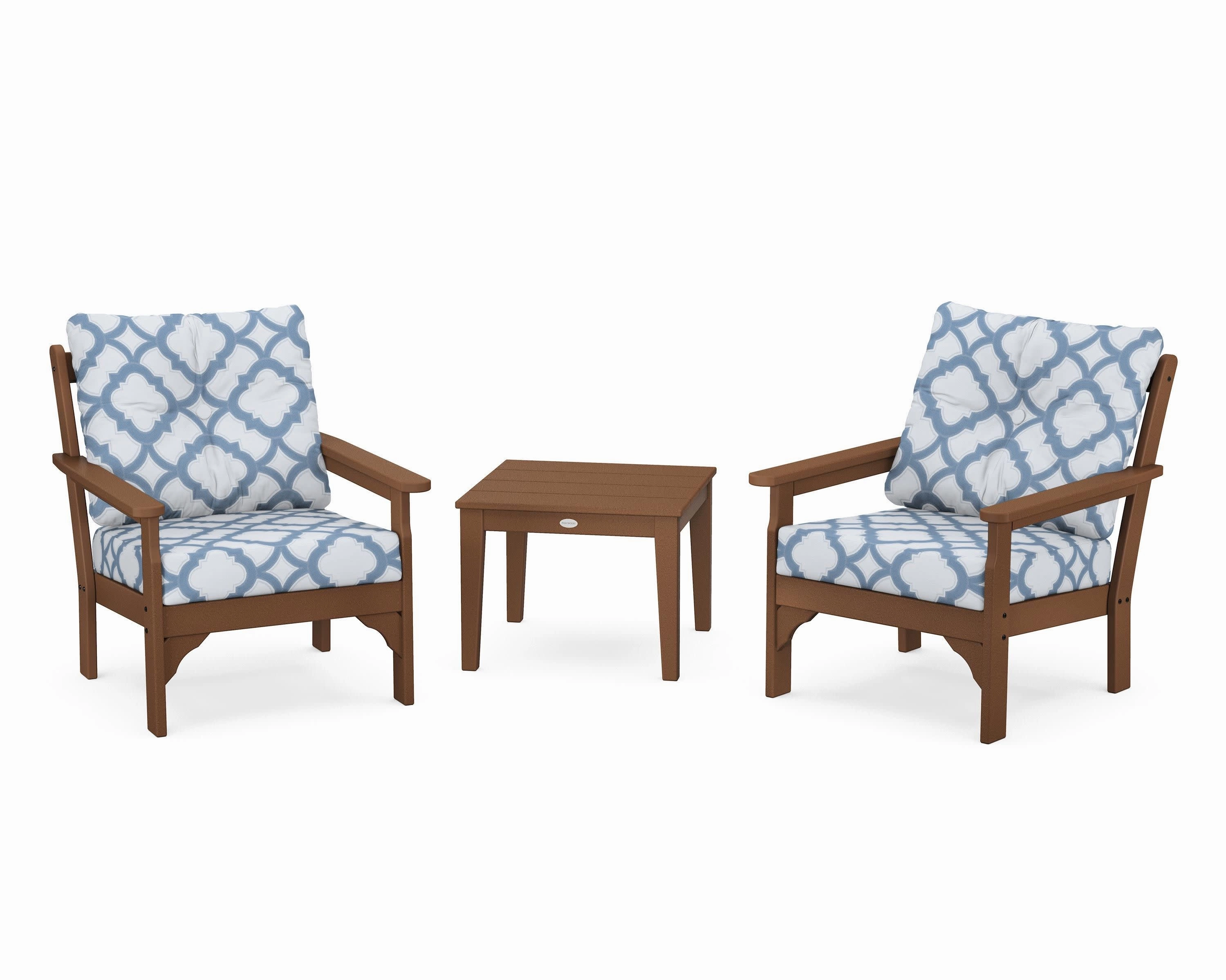 Vineyard 3-Piece Deep Seating Set