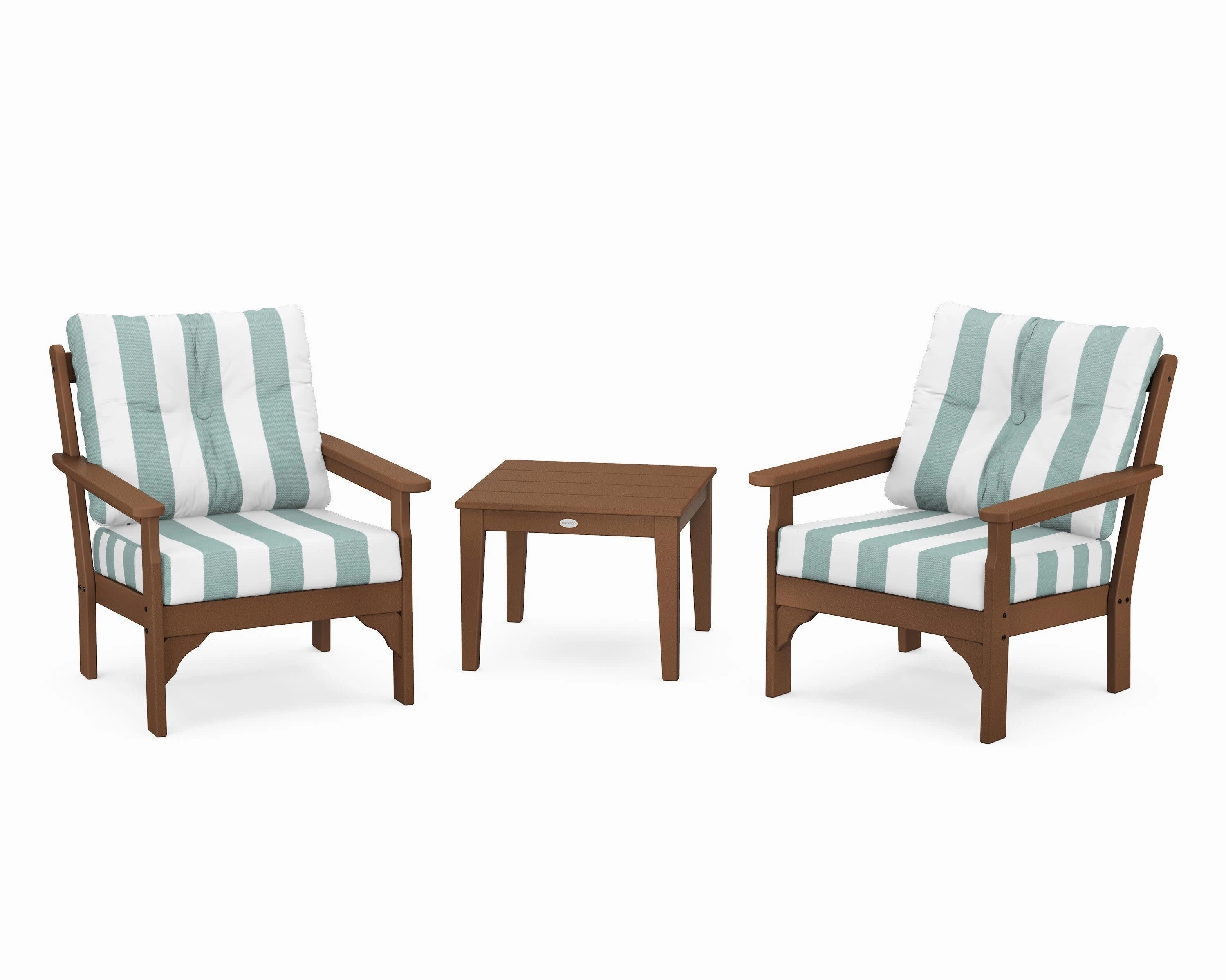 Vineyard 3-Piece Deep Seating Set
