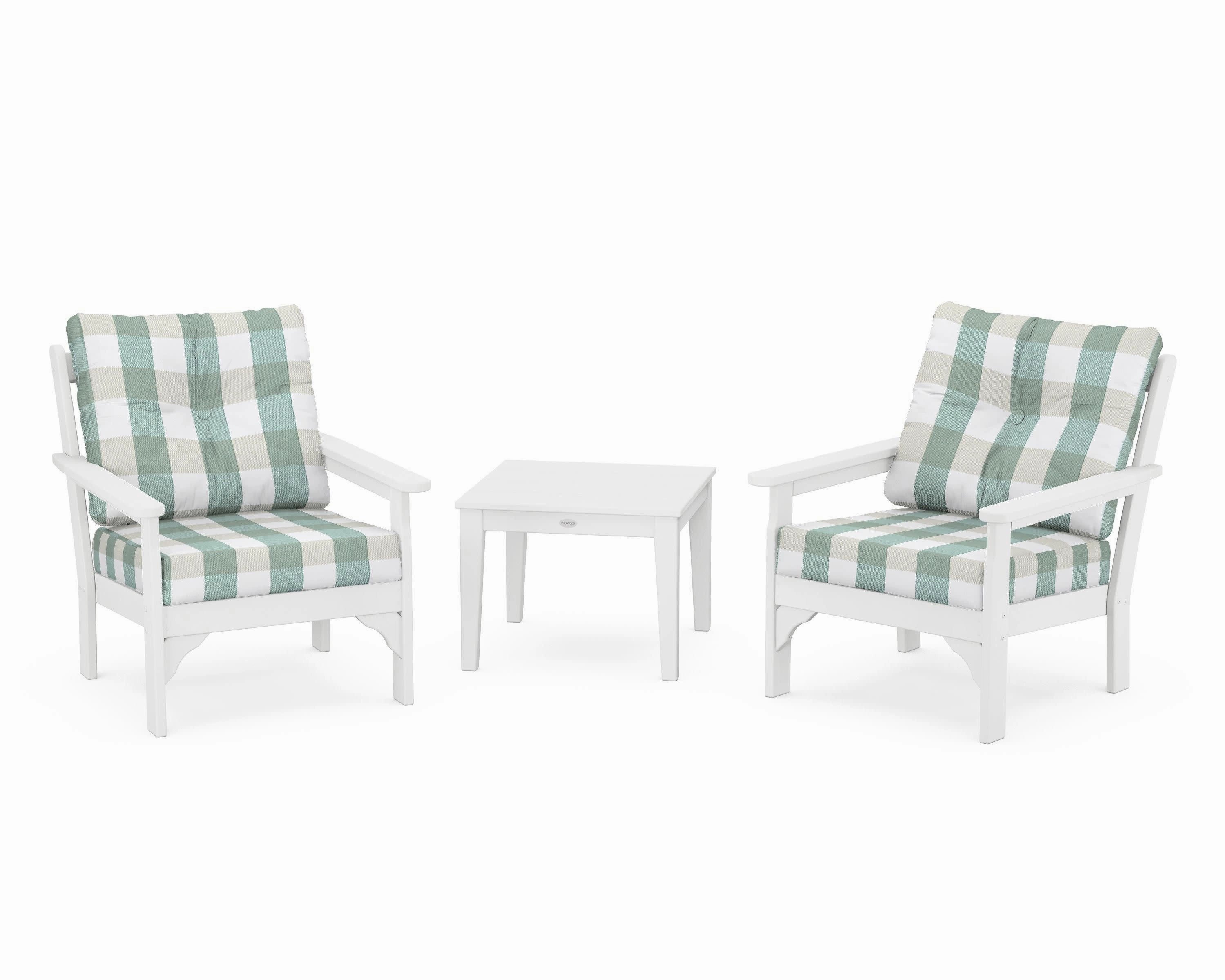 Vineyard 3-Piece Deep Seating Set