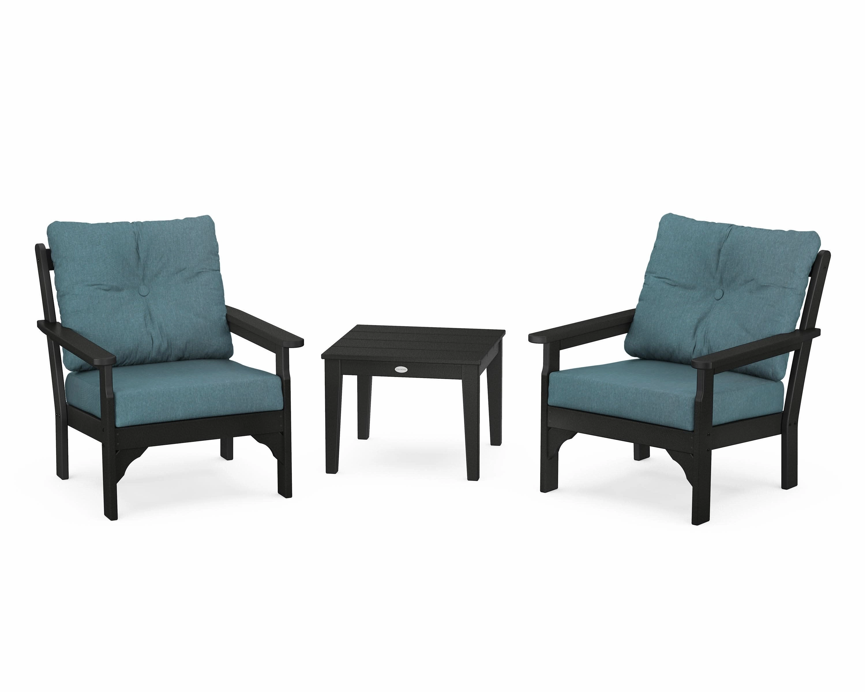 Vineyard 3-Piece Deep Seating Set