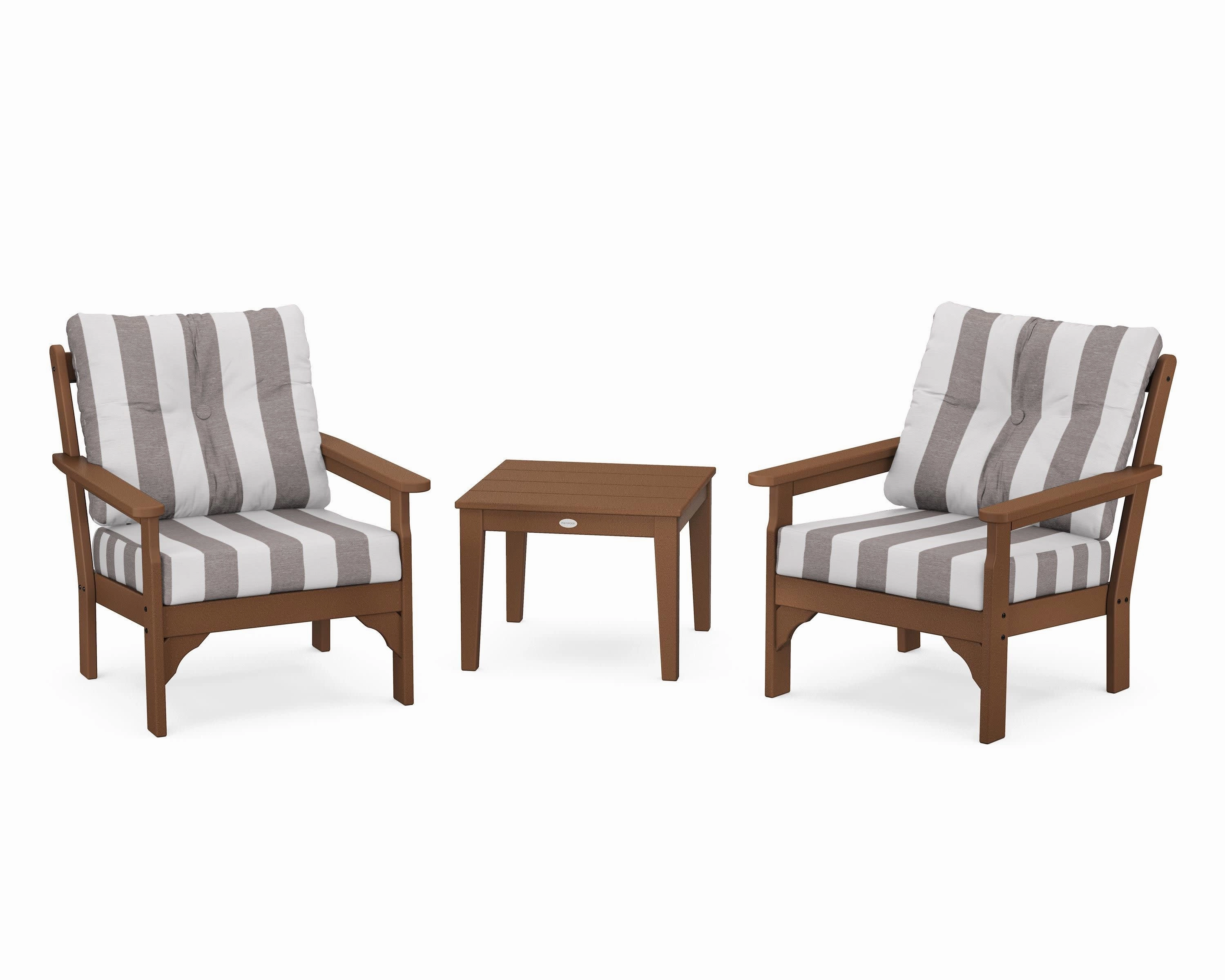 Vineyard 3-Piece Deep Seating Set