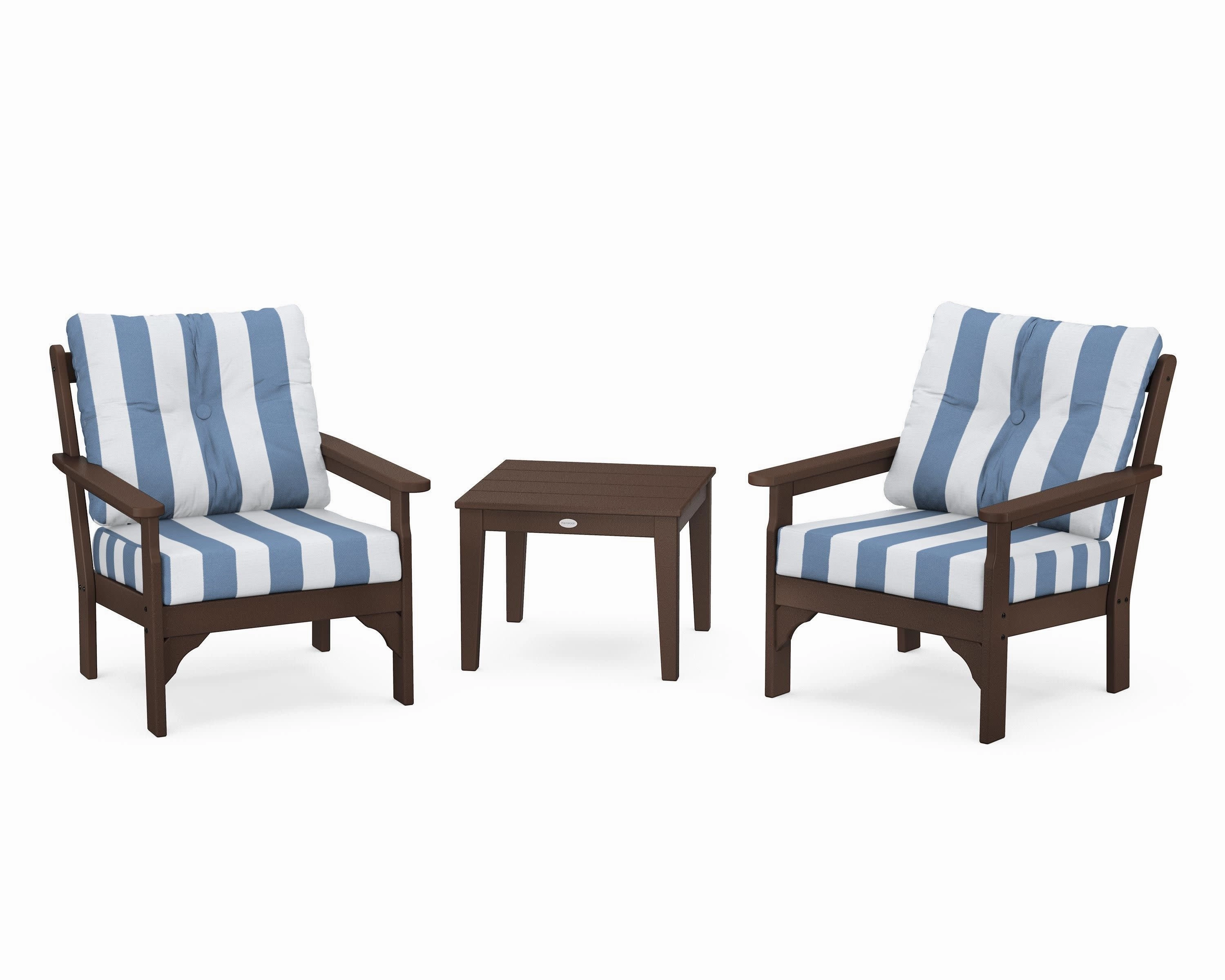 Vineyard 3-Piece Deep Seating Set