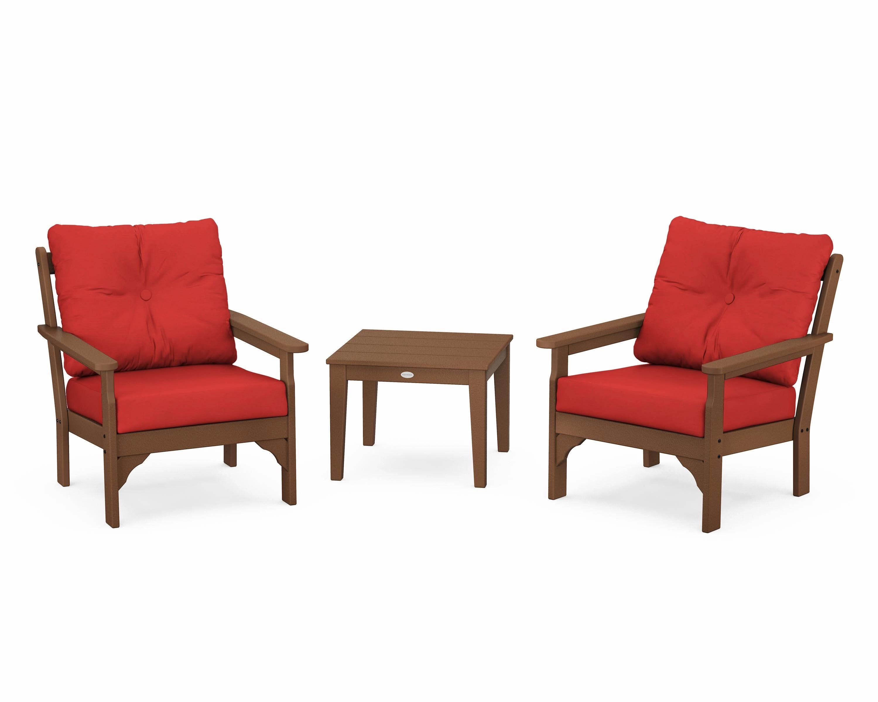 Vineyard 3-Piece Deep Seating Set