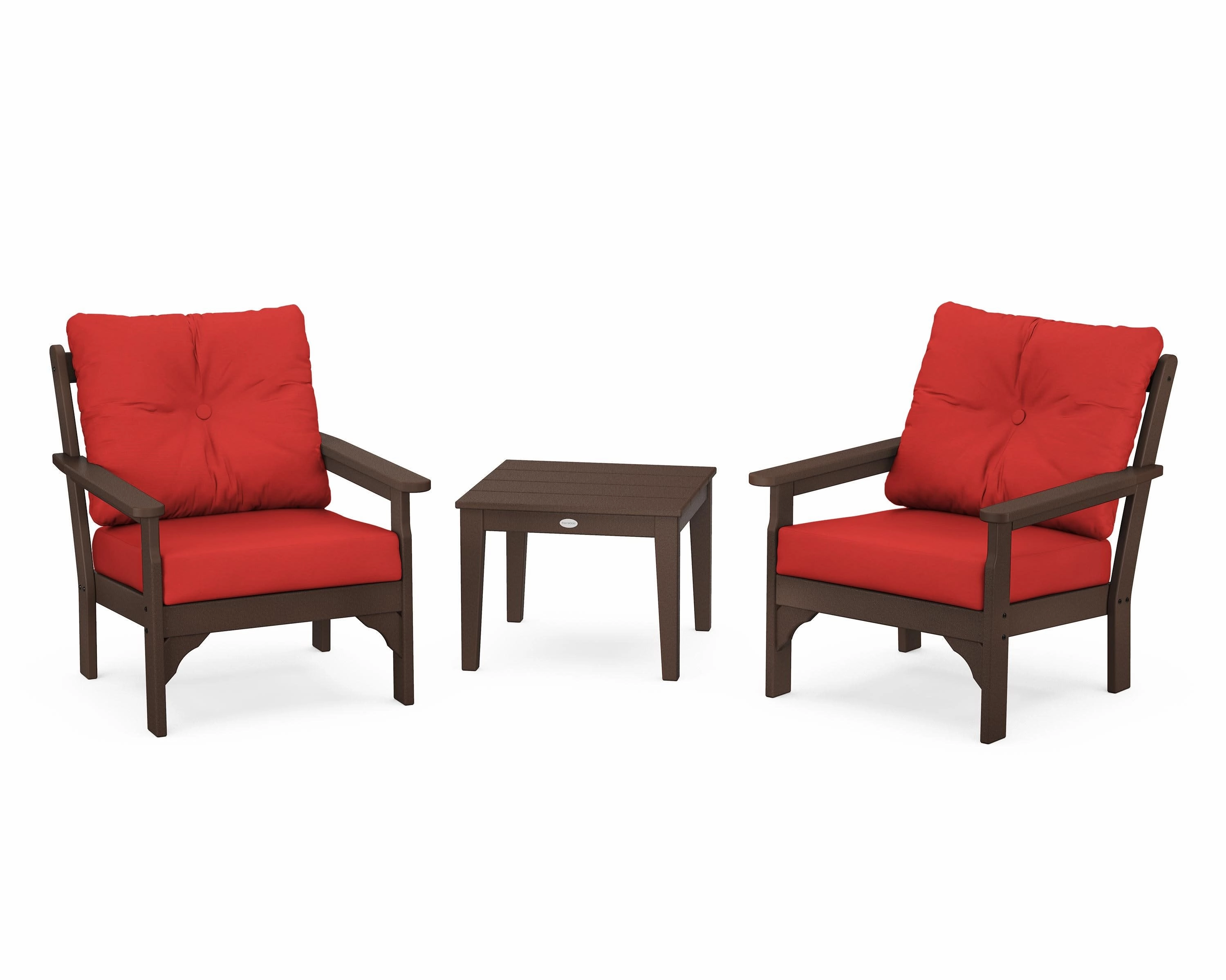 Vineyard 3-Piece Deep Seating Set