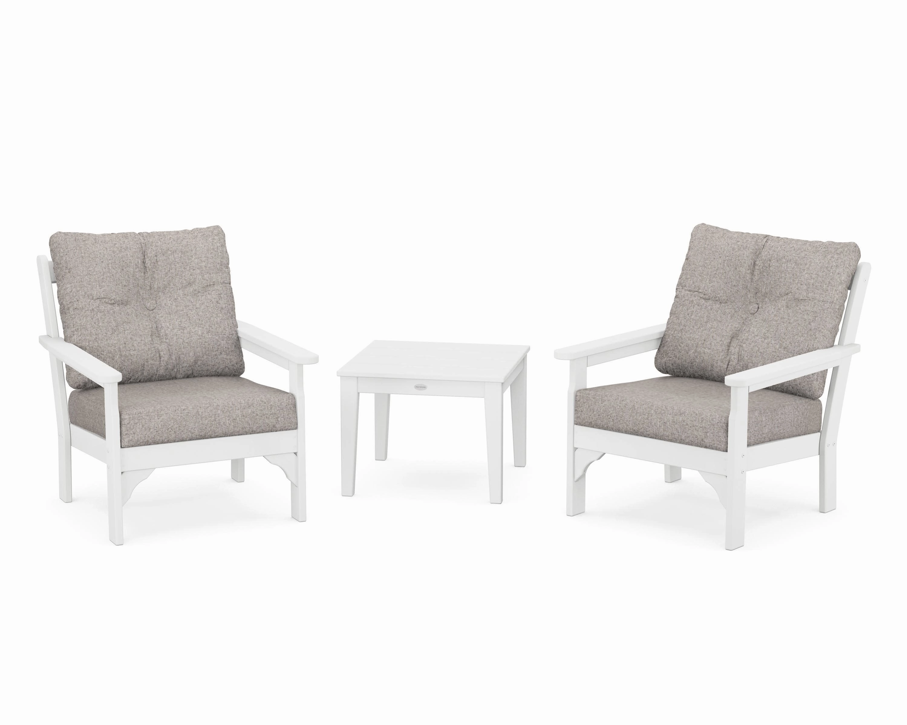 Vineyard 3-Piece Deep Seating Set