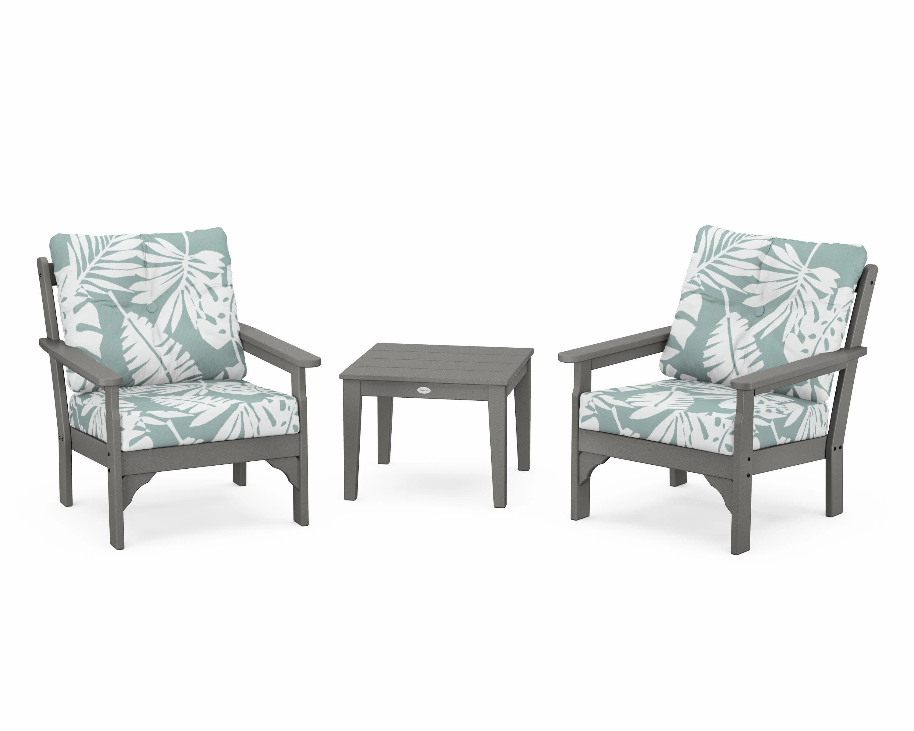 Vineyard 3-Piece Deep Seating Set