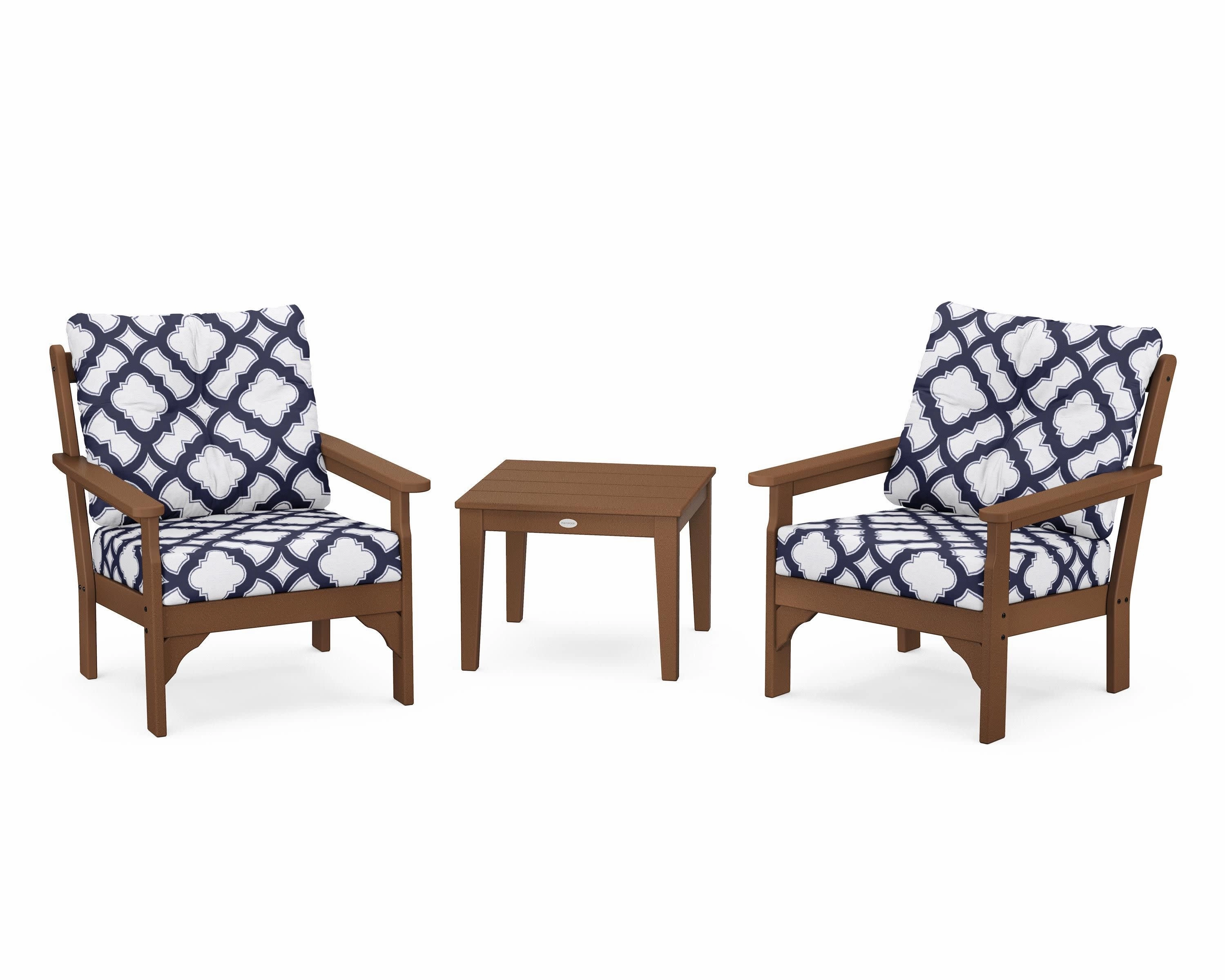 Vineyard 3-Piece Deep Seating Set