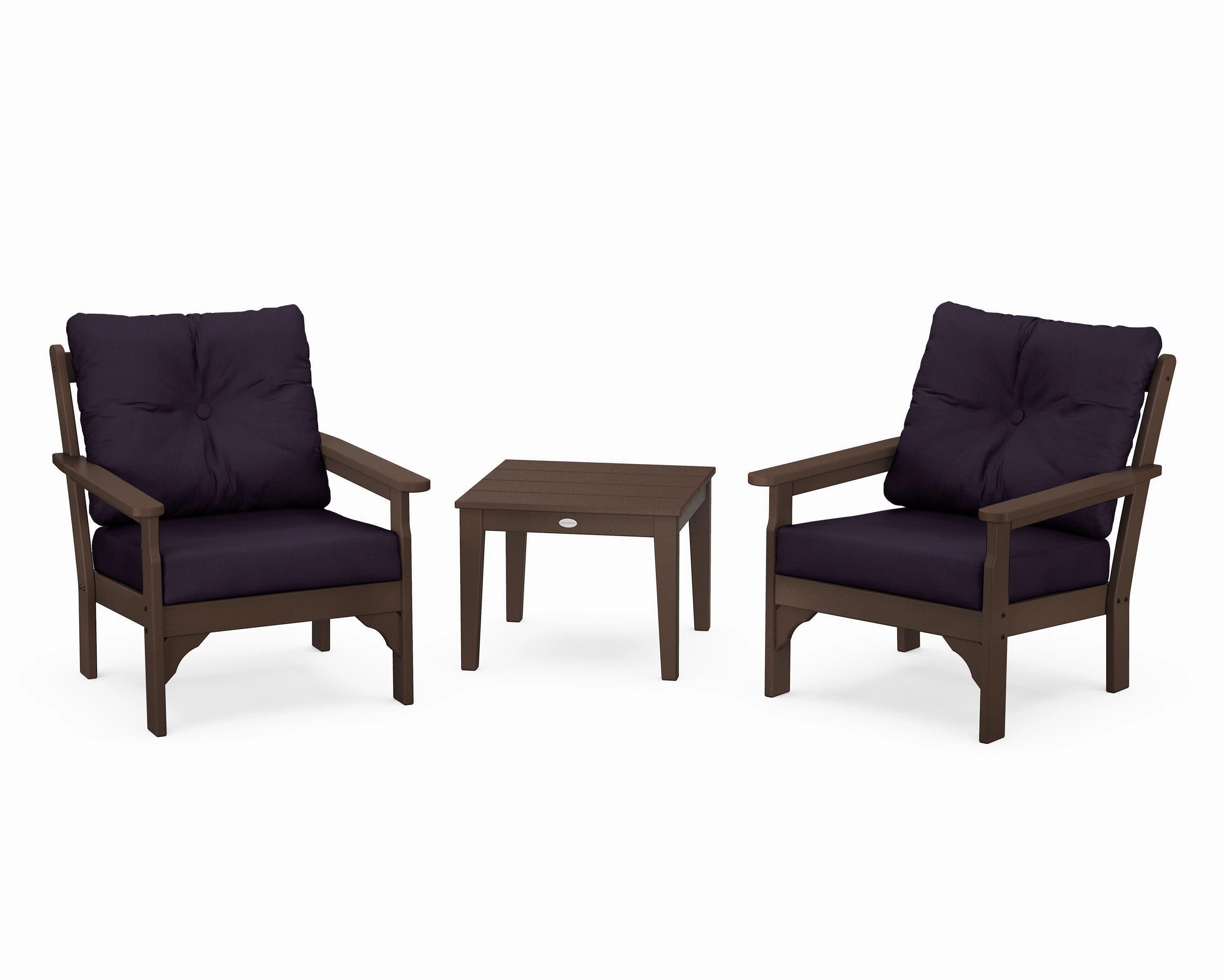 Vineyard 3-Piece Deep Seating Set