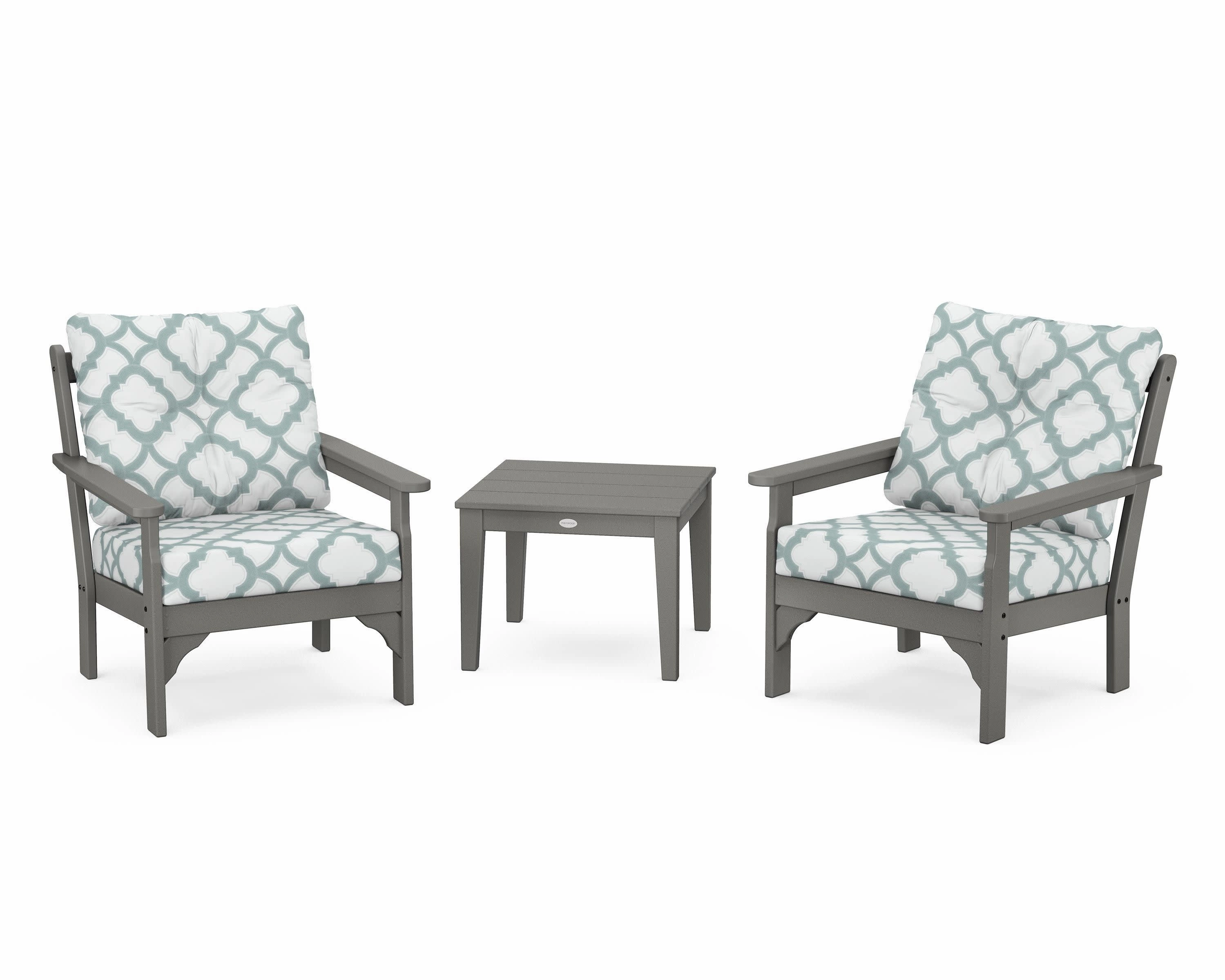 Vineyard 3-Piece Deep Seating Set