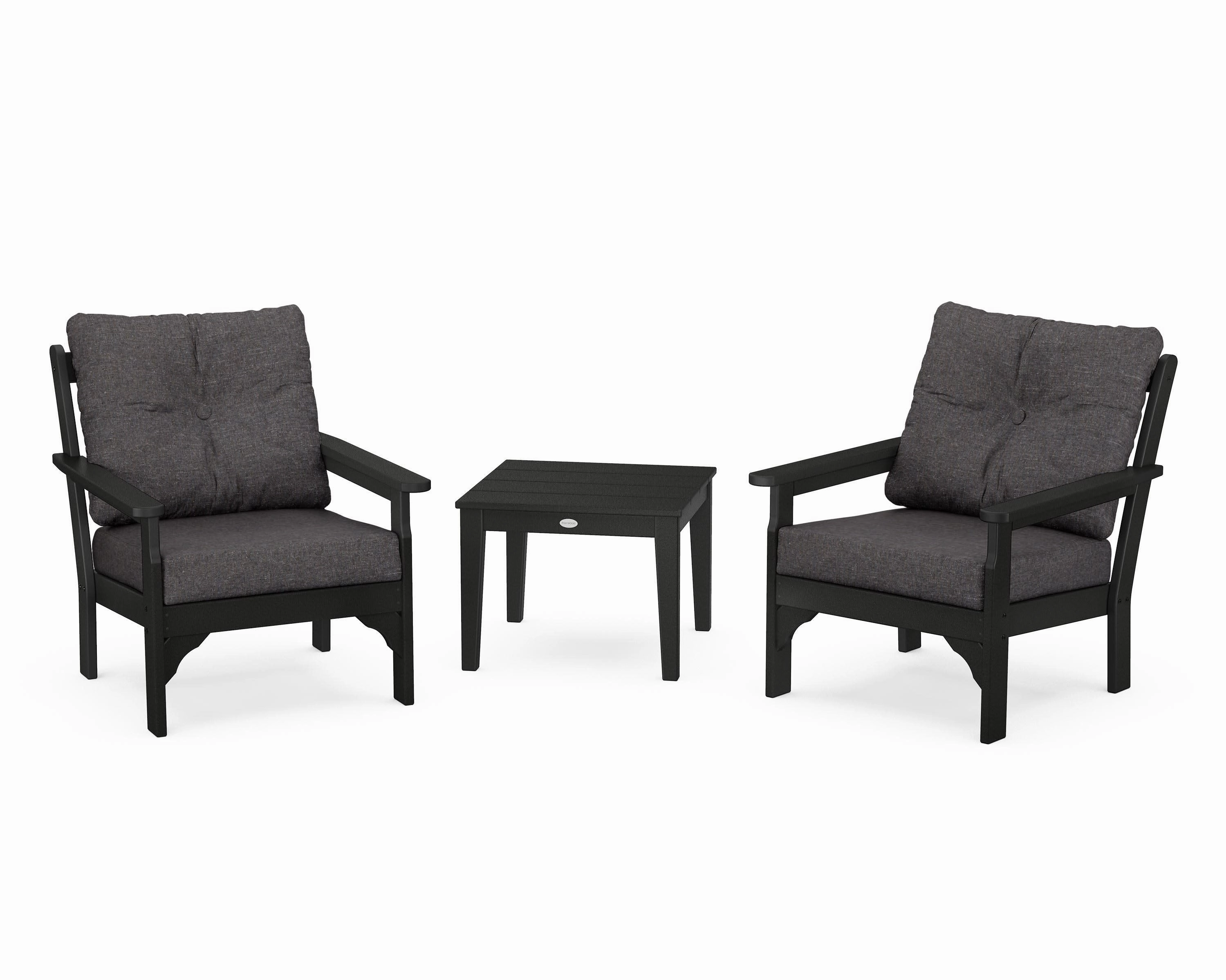 Vineyard 3-Piece Deep Seating Set