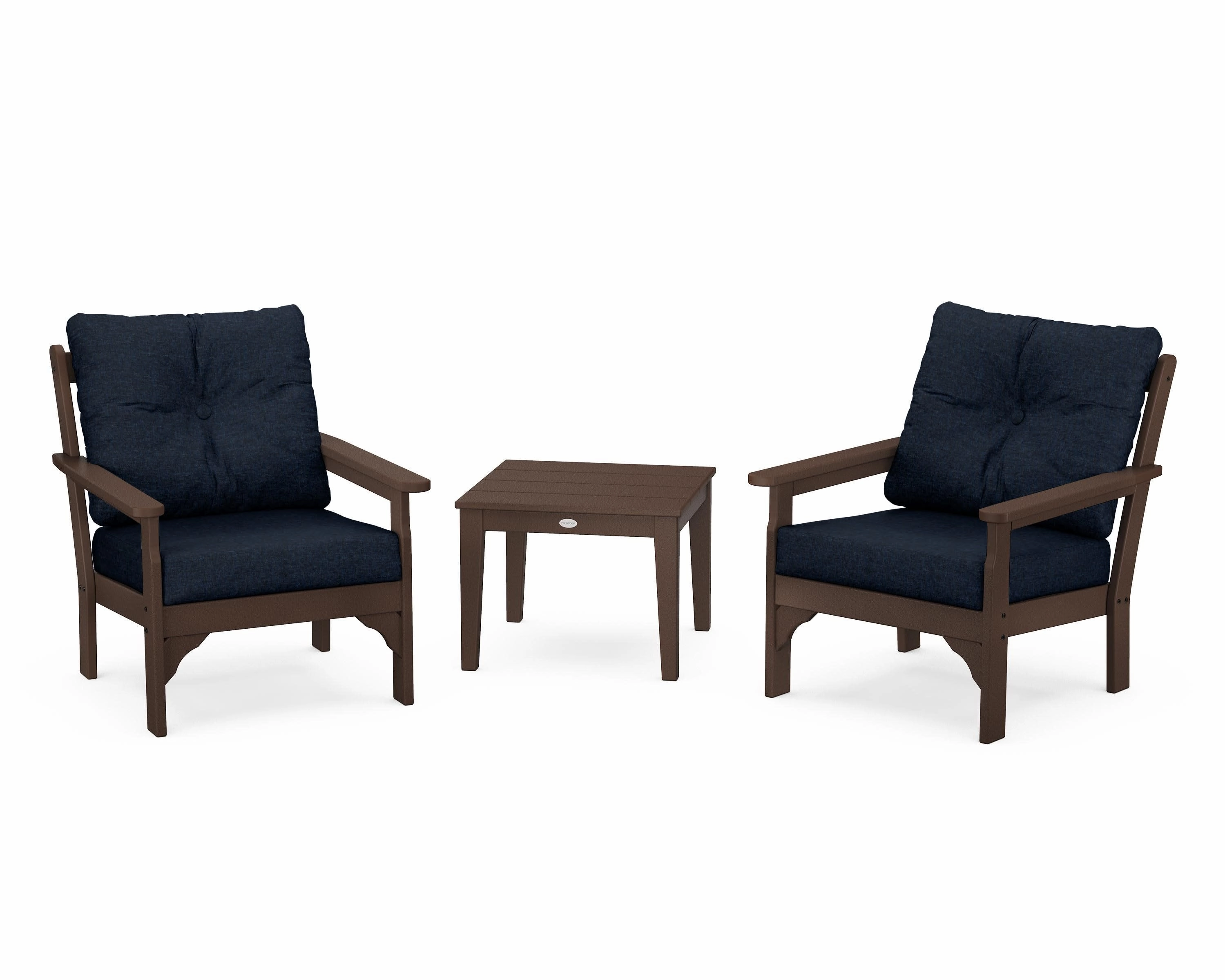Vineyard 3-Piece Deep Seating Set