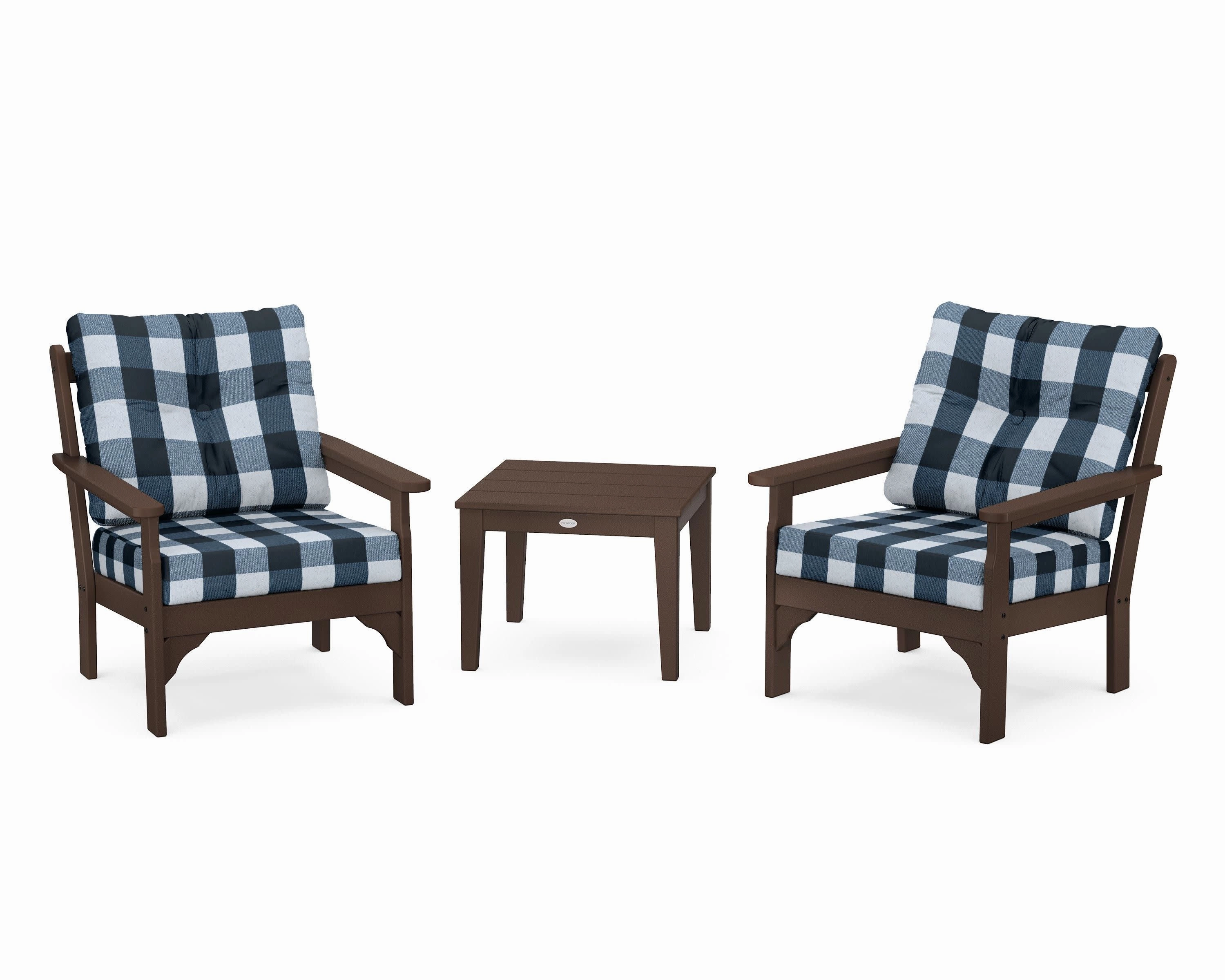Vineyard 3-Piece Deep Seating Set