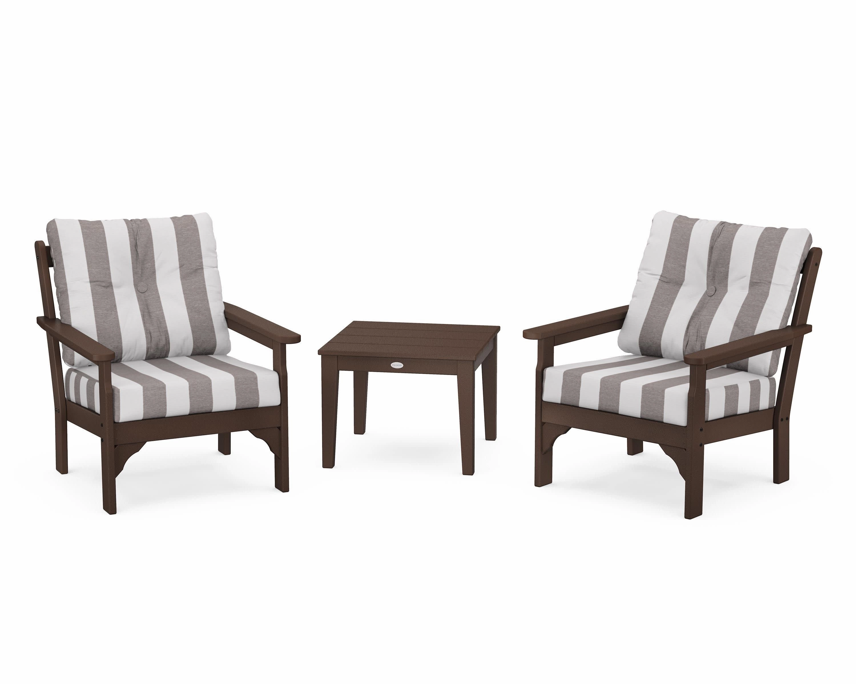 Vineyard 3-Piece Deep Seating Set