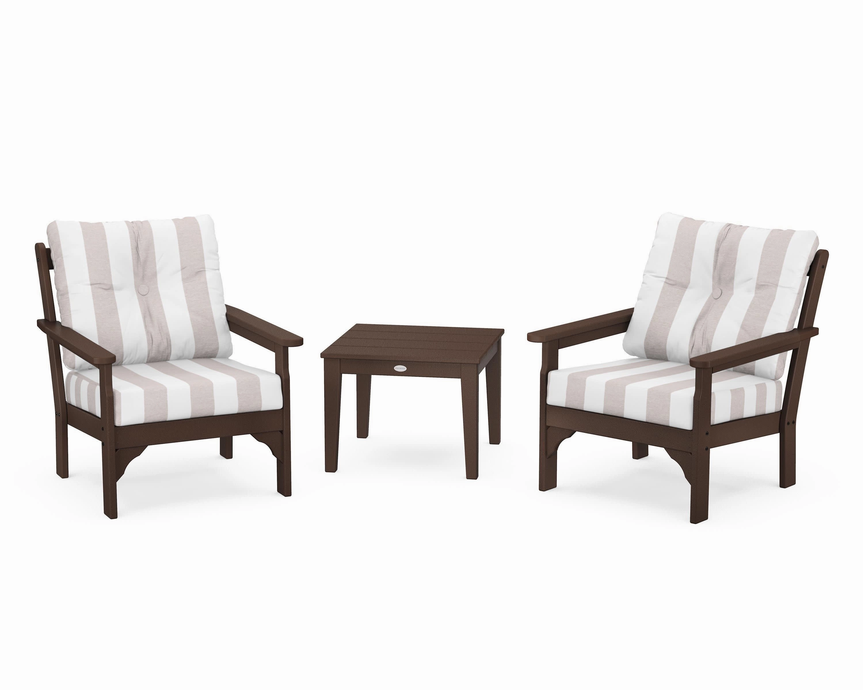 Vineyard 3-Piece Deep Seating Set