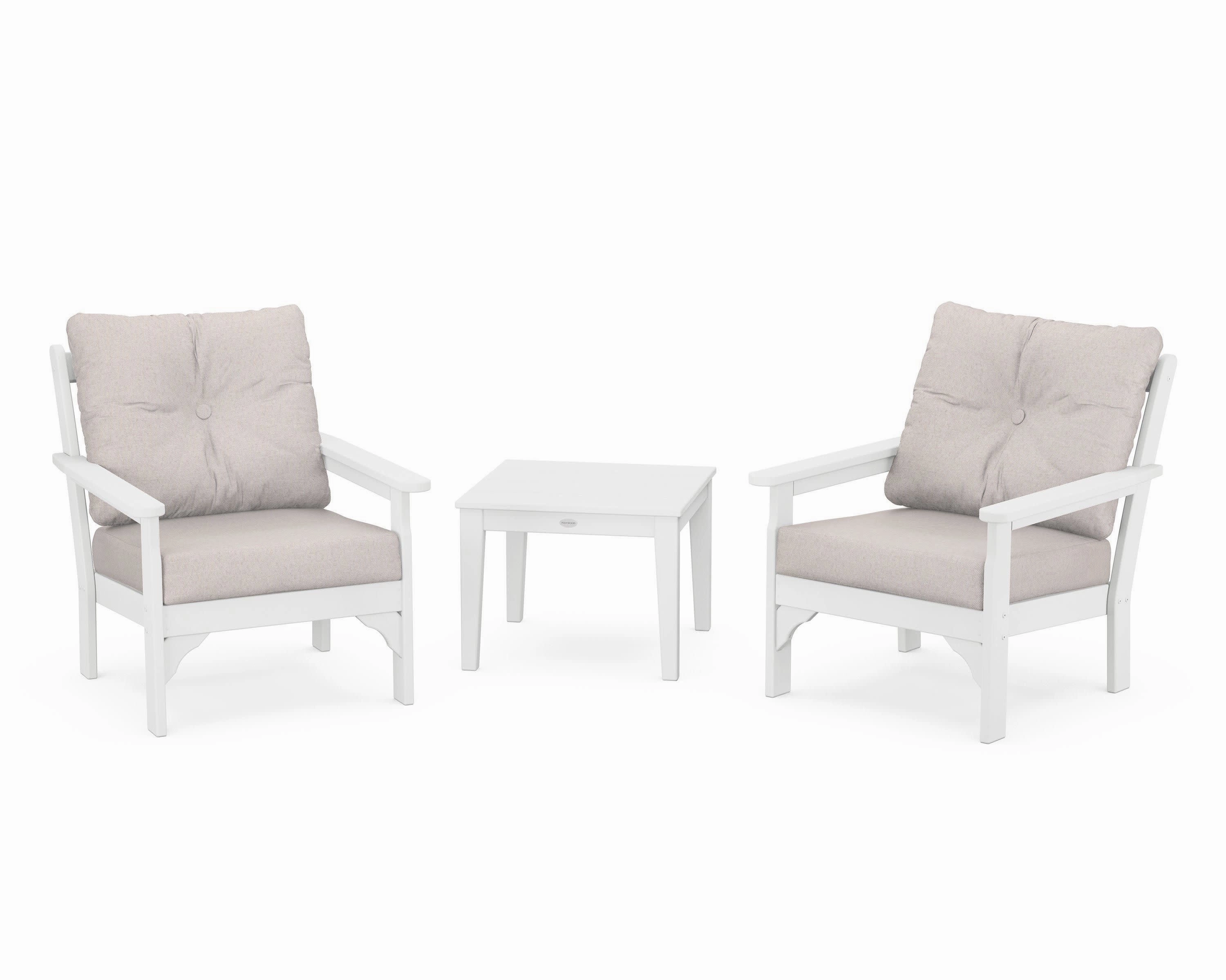 Vineyard 3-Piece Deep Seating Set