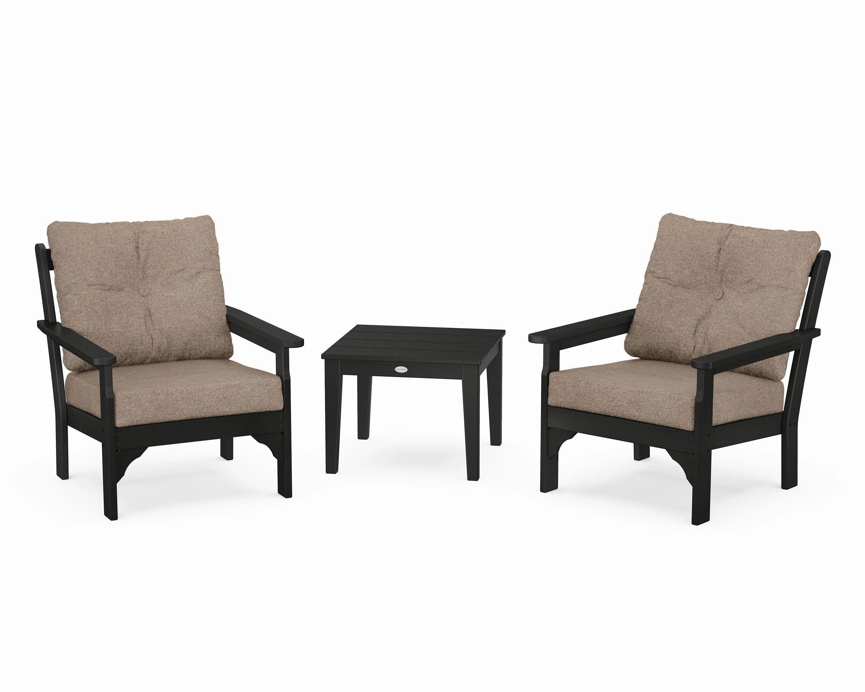 Vineyard 3-Piece Deep Seating Set